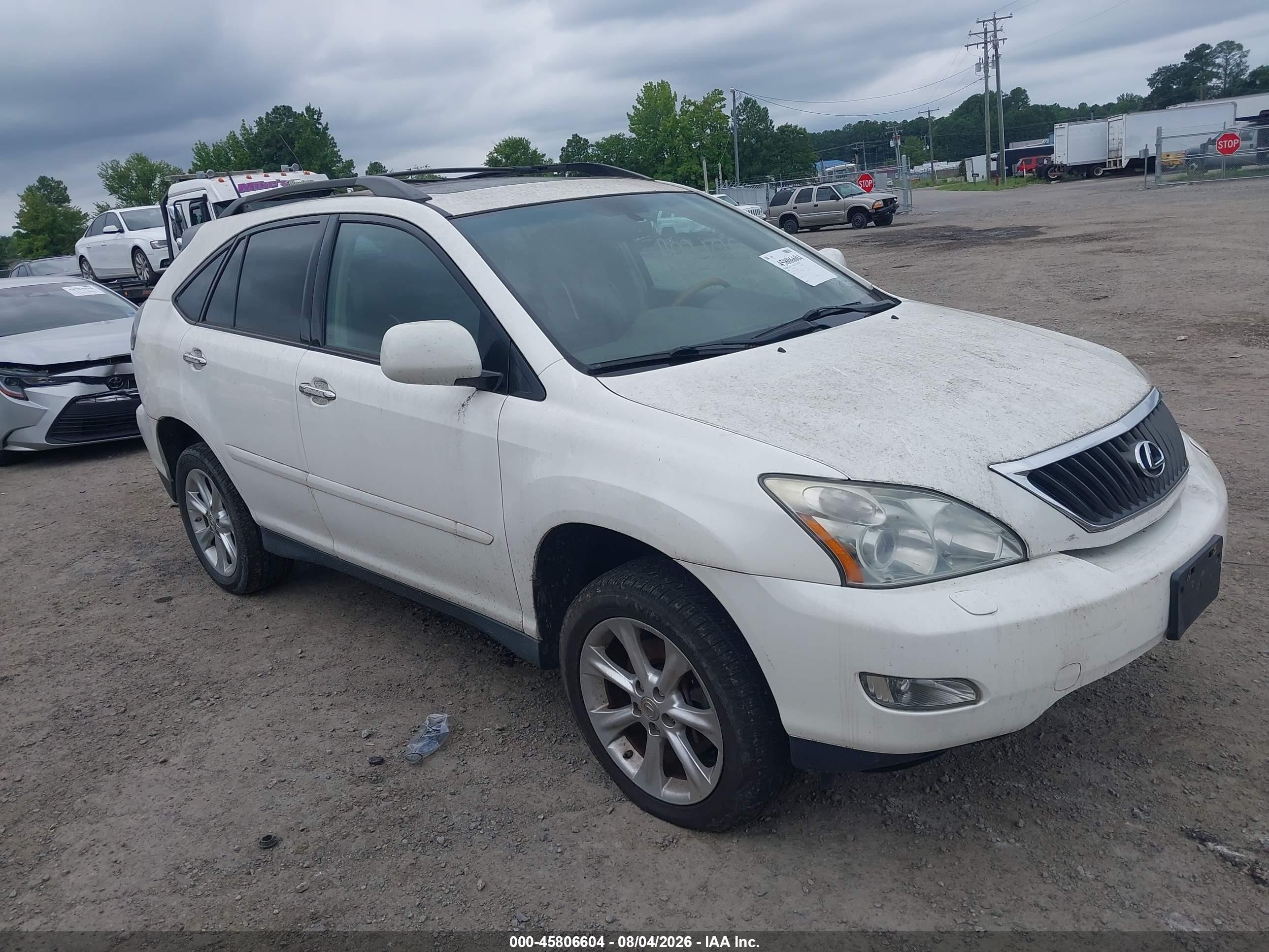 2008 Lexus RX 350, VIN 2T2HK31U28C095240 — Normal wear