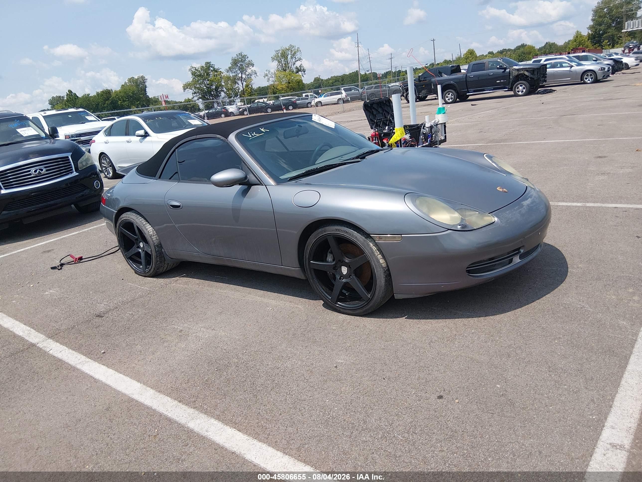2001 Porsche 911, VIN WP0CA29921S652258 — Normal wear