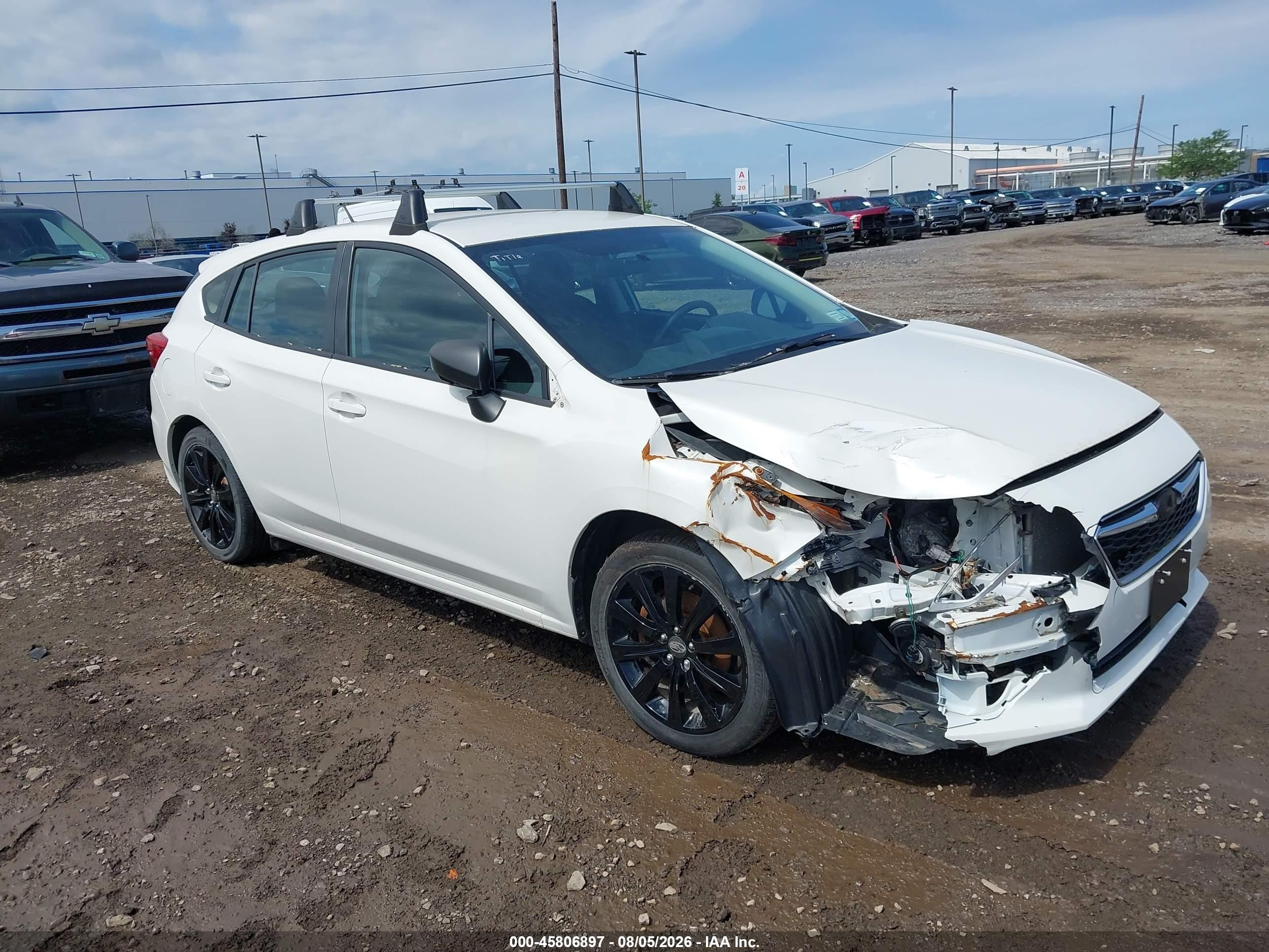 2017 Subaru Impreza, VIN 4S3GTAA64H1715559 — Normal wear
