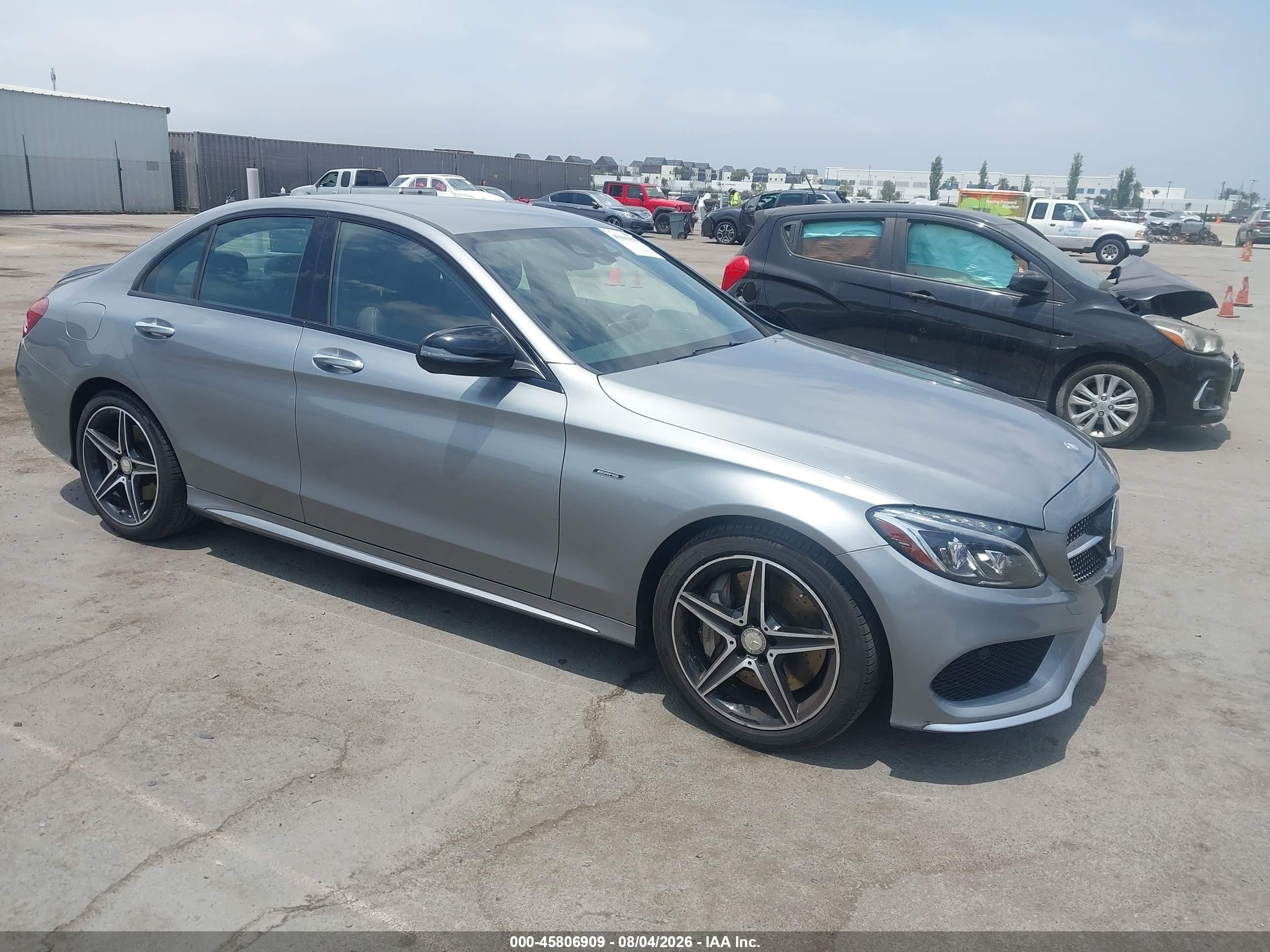 2016 Mercedes-Benz C 450 AMG, VIN 55SWF6EB4GU132372 — Not stated