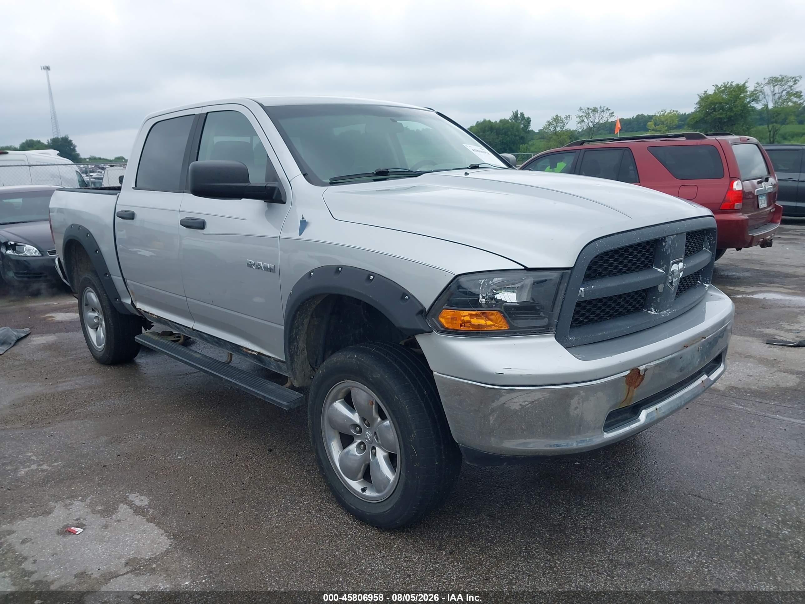 2009 Dodge 1500 SLT, VIN 1D3HV13PX9J506081 — Зад