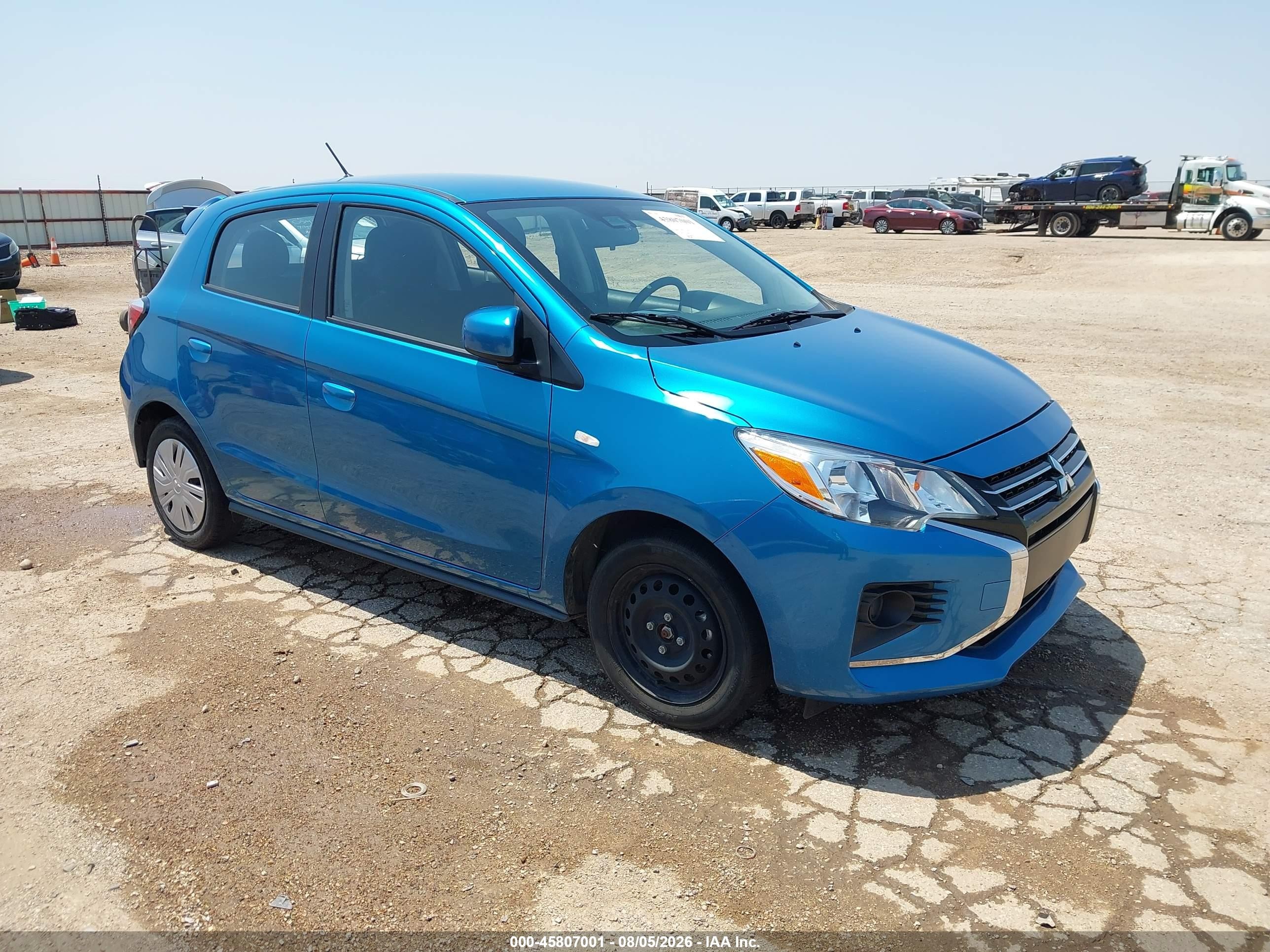 2024 Mitsubishi Mirage ES, VIN ML32AUHJ4RH020991 — Side