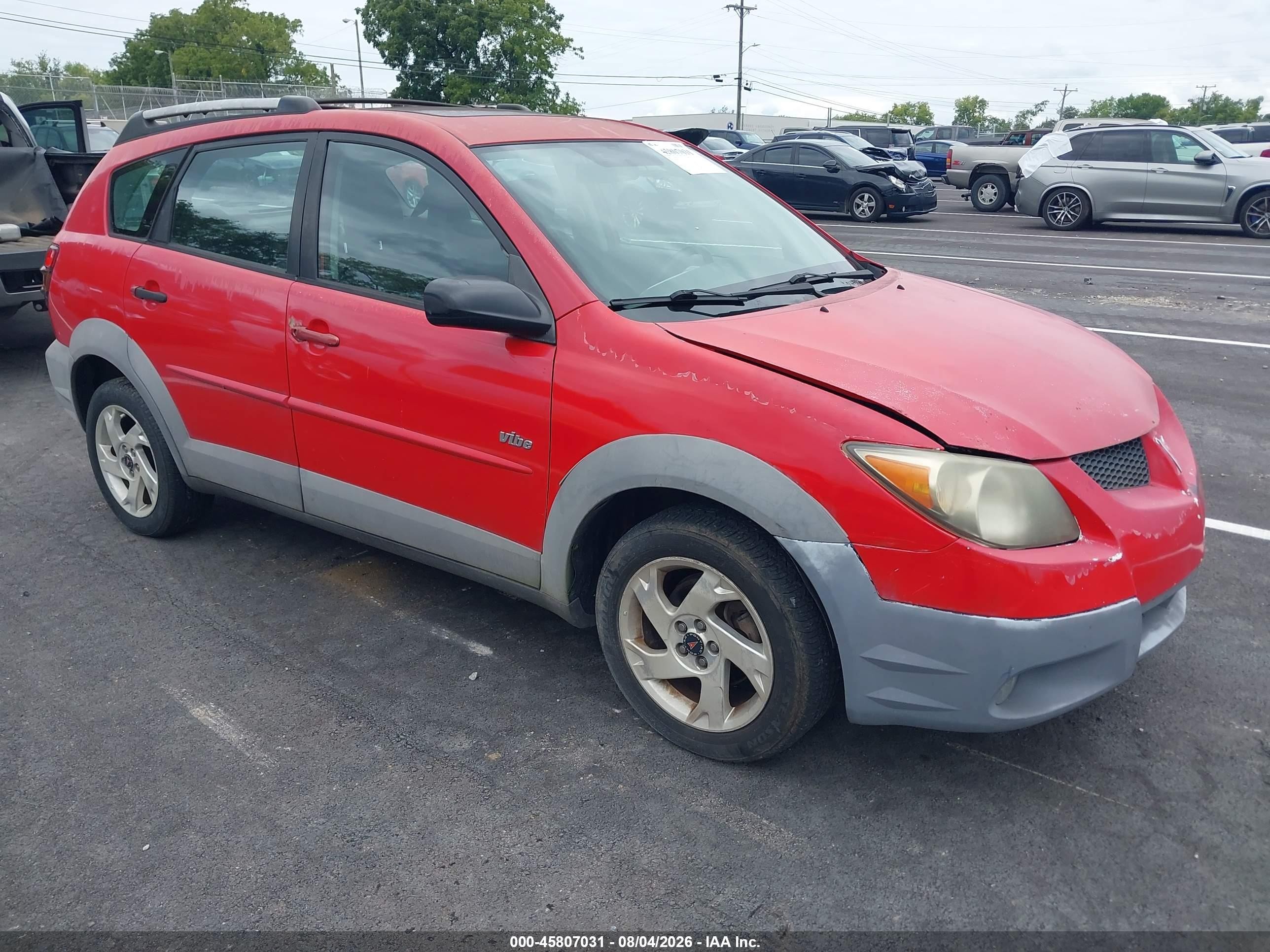 2003 Pontiac Vibe, VIN 5Y2SM62883Z417255 — Normal wear