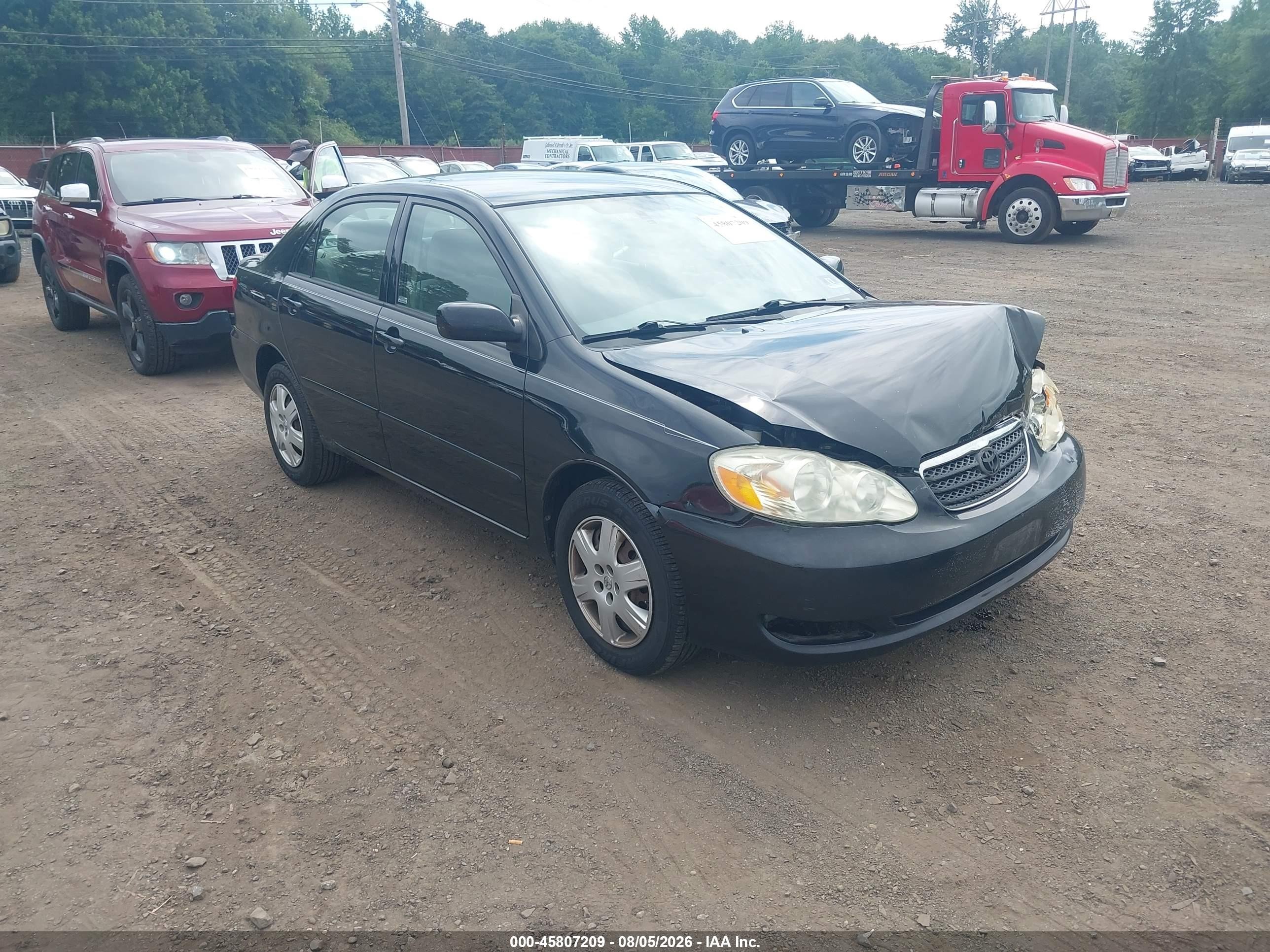2005 Toyota Corolla LE, VIN 2T1BR32E95C337434 — Бок