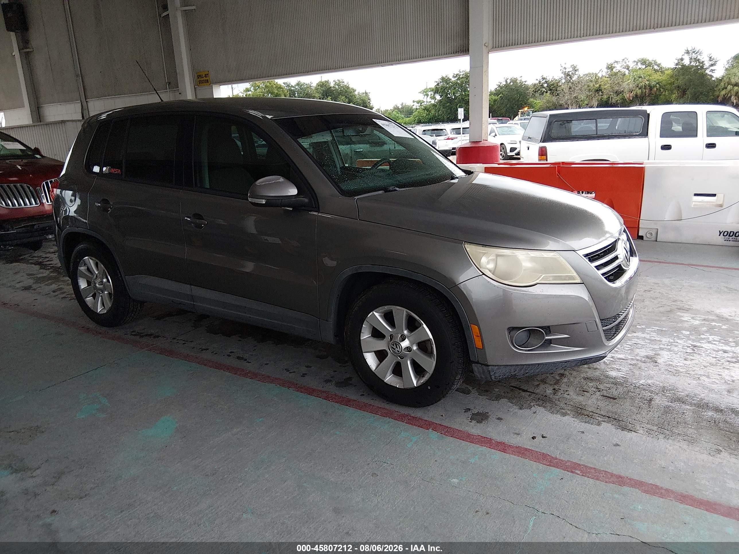 2009 Volkswagen Tiguan S, VIN WVGAV75N09W513029 — Обычный износ