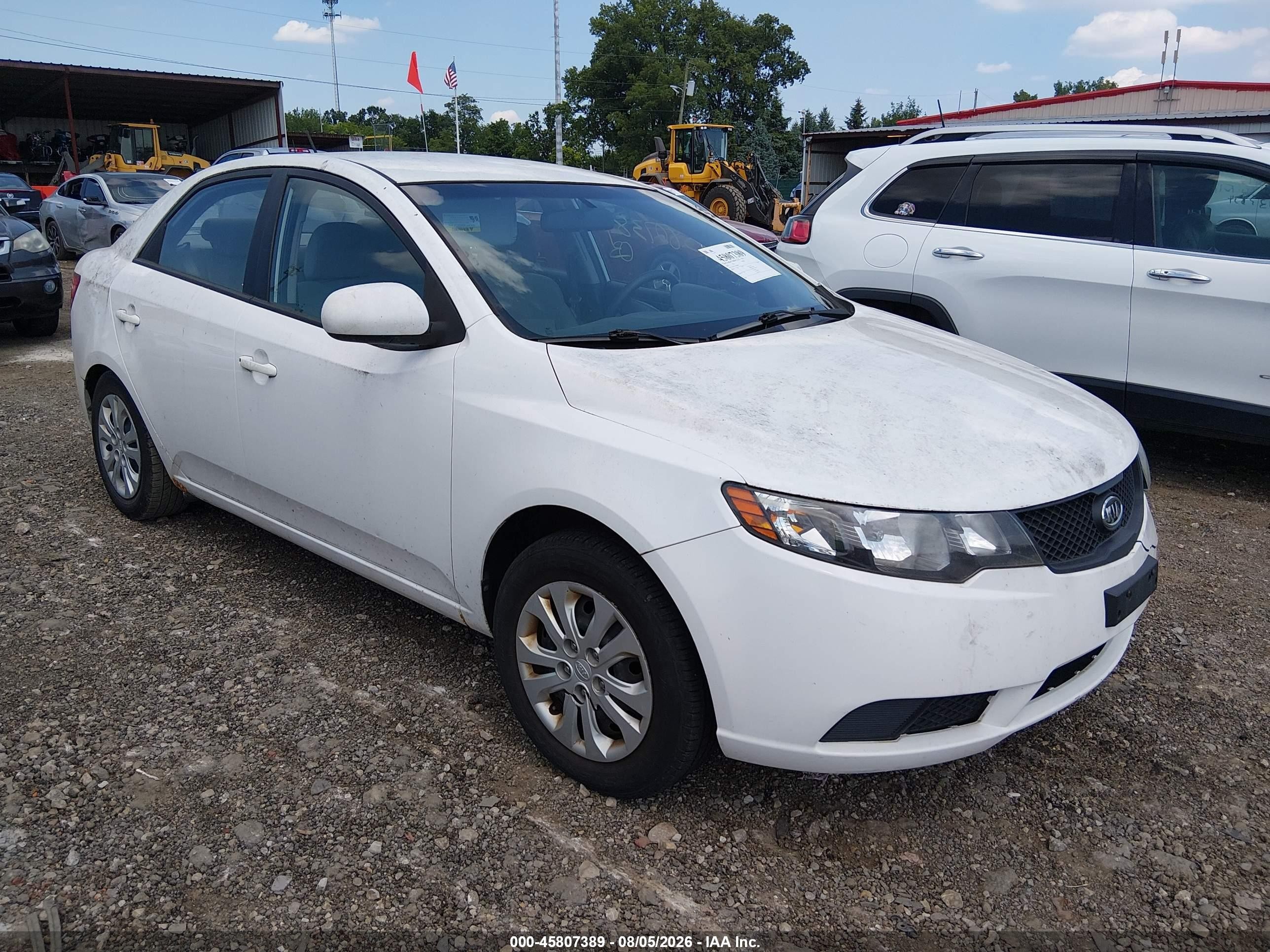 2010 Kia Forte LX, VIN KNAFT4A27A5285063 — Normal wear