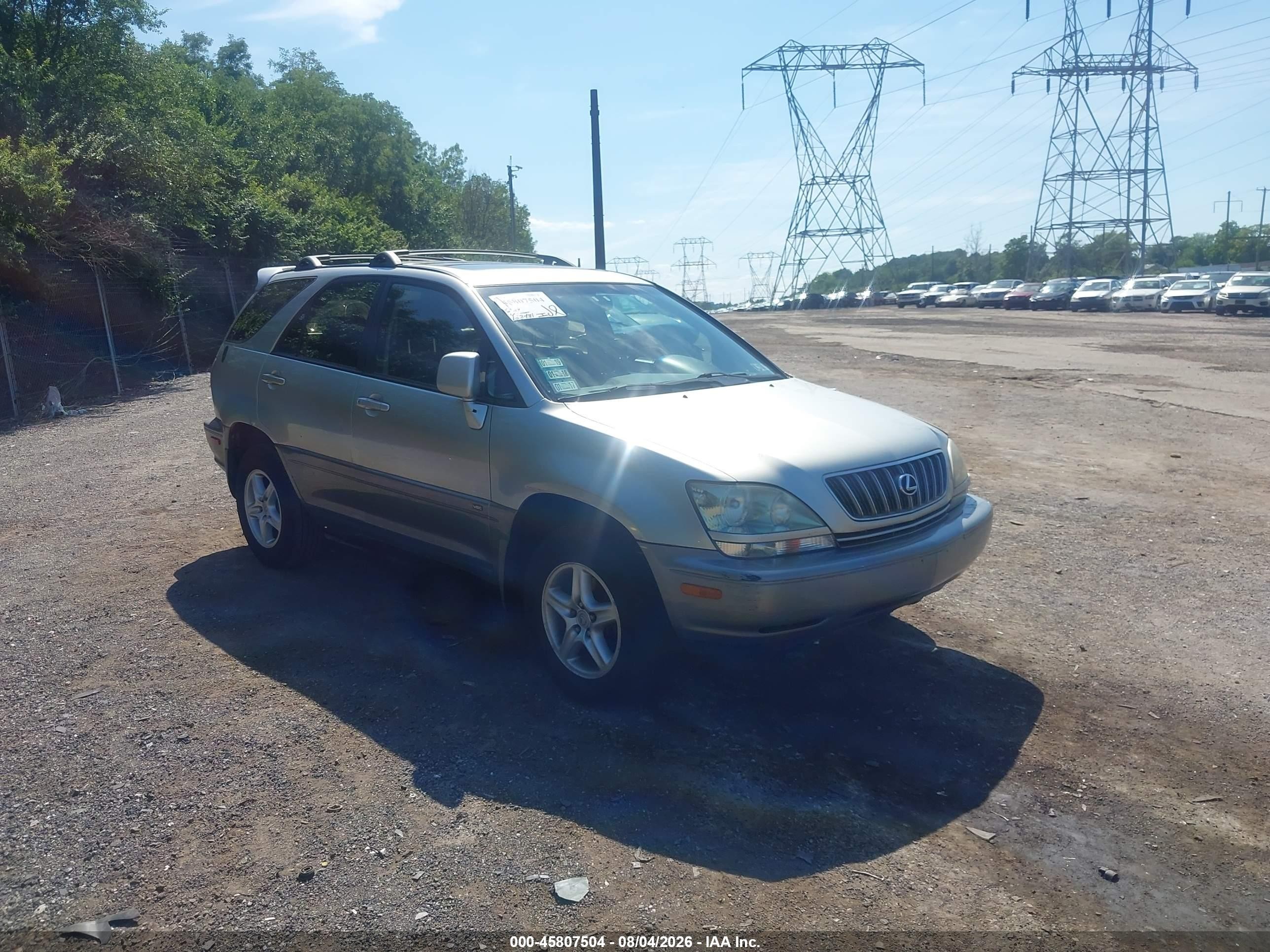 2001 Lexus RX 300, VIN JTJHF10U310172337 — Normal wear