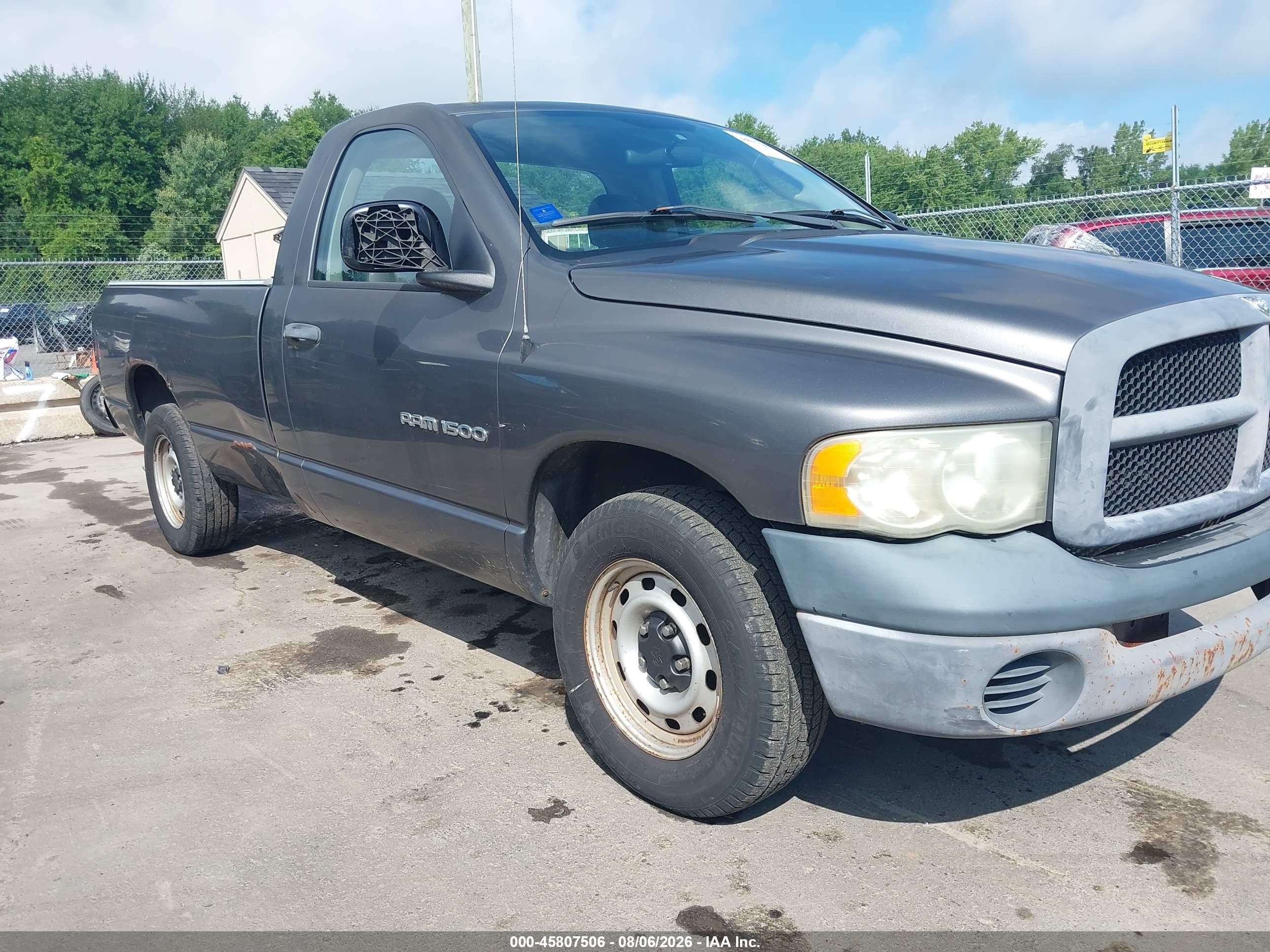 2004 Dodge 1500 ST, VIN 1D7HA16K64J124309 — Обычный износ