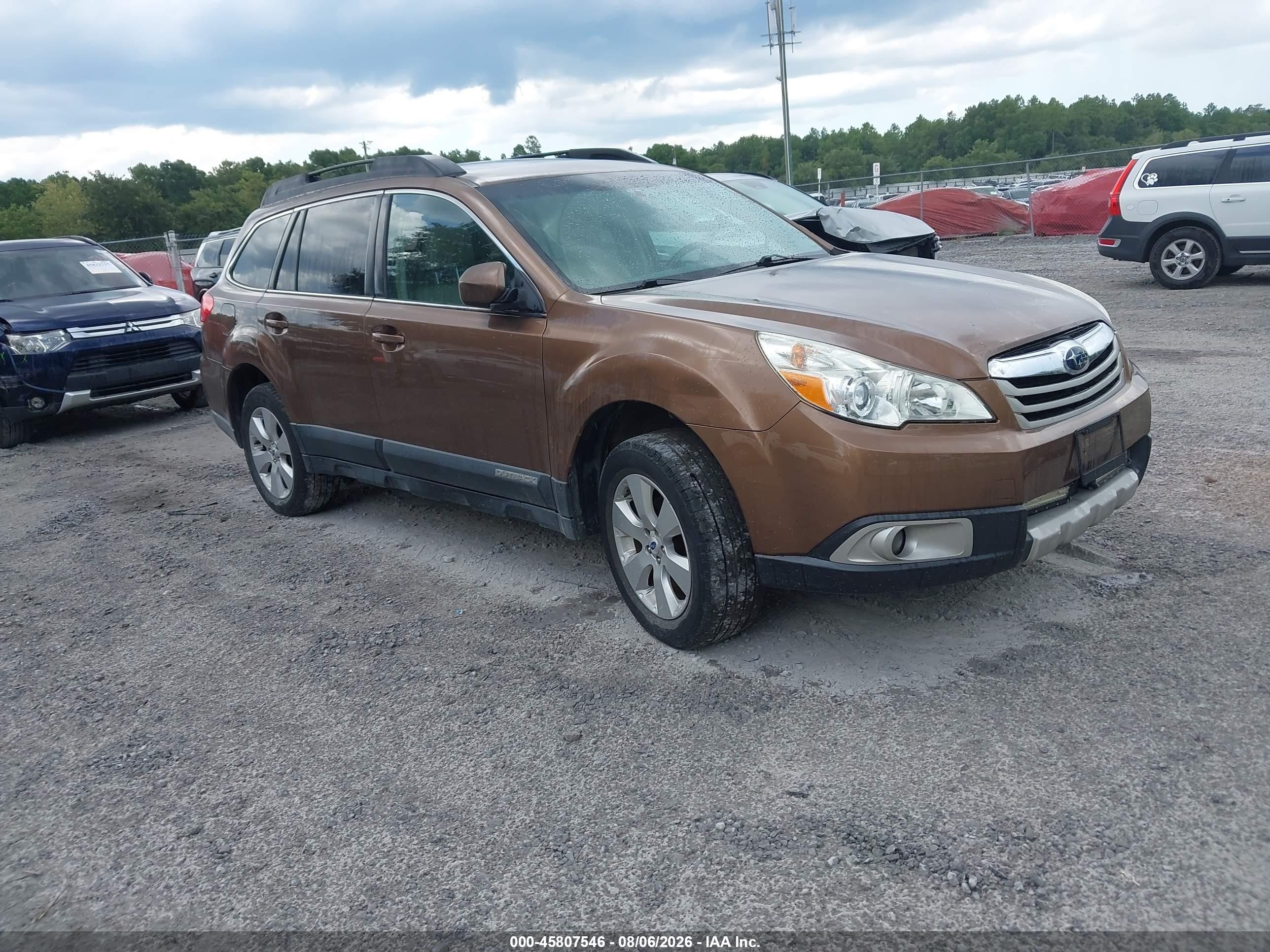 2012 Subaru Outback Limited, VIN 4S4BRCLC5C3273424 — Normal wear