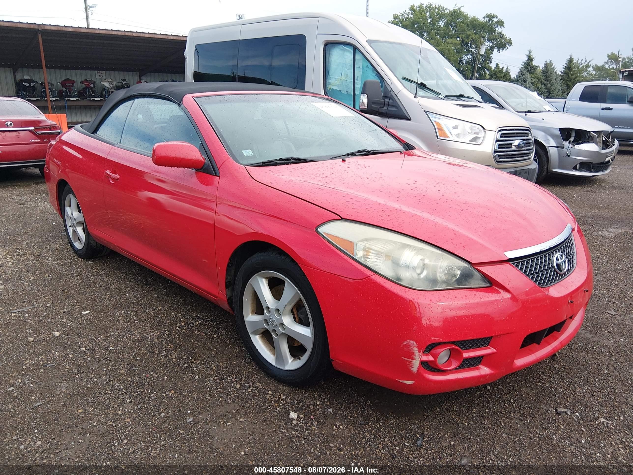 2007 Toyota Solara SLE, VIN 4T1FA38P27U127910 — Обычный износ