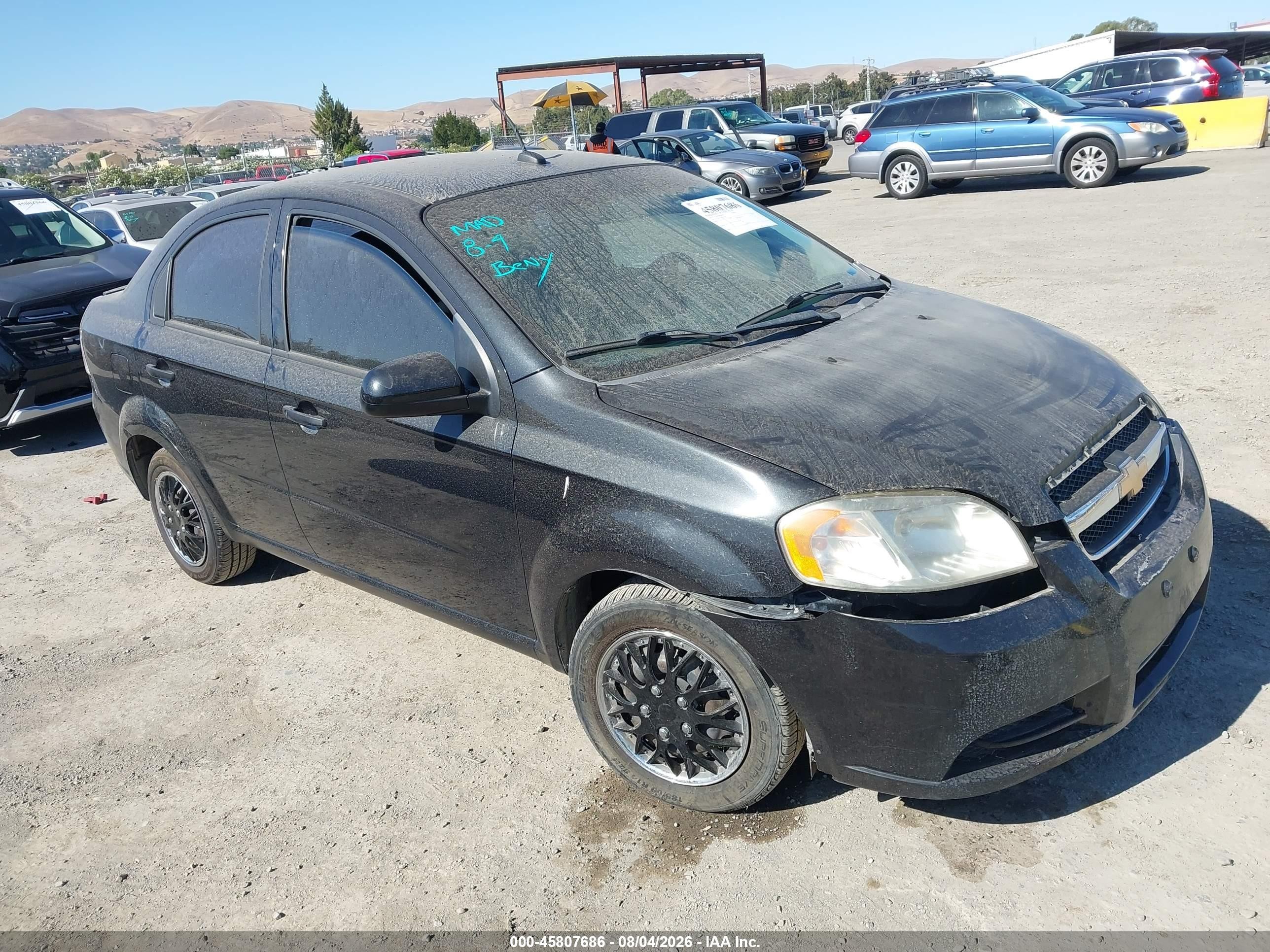 2011 Chevrolet Aveo 1LT, VIN KL1TD5DE1BB201750 — Normal wear