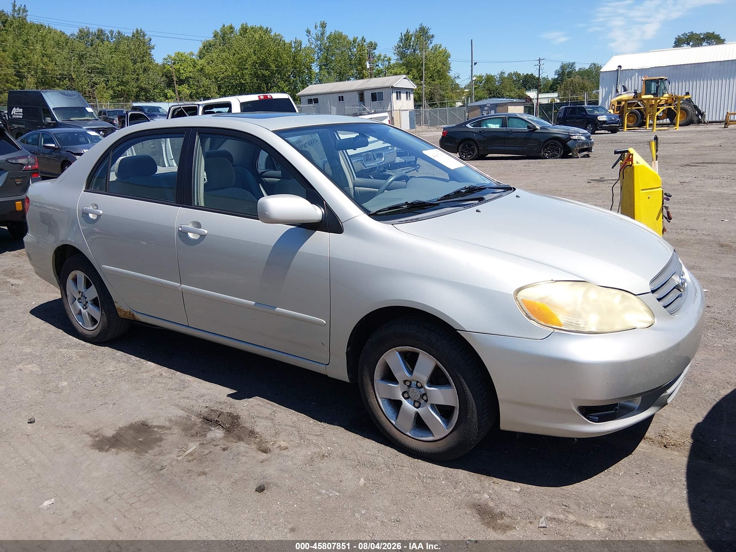 2004 Toyota Corolla LE, VIN 2T1BR38E14C218590 — Normal wear
