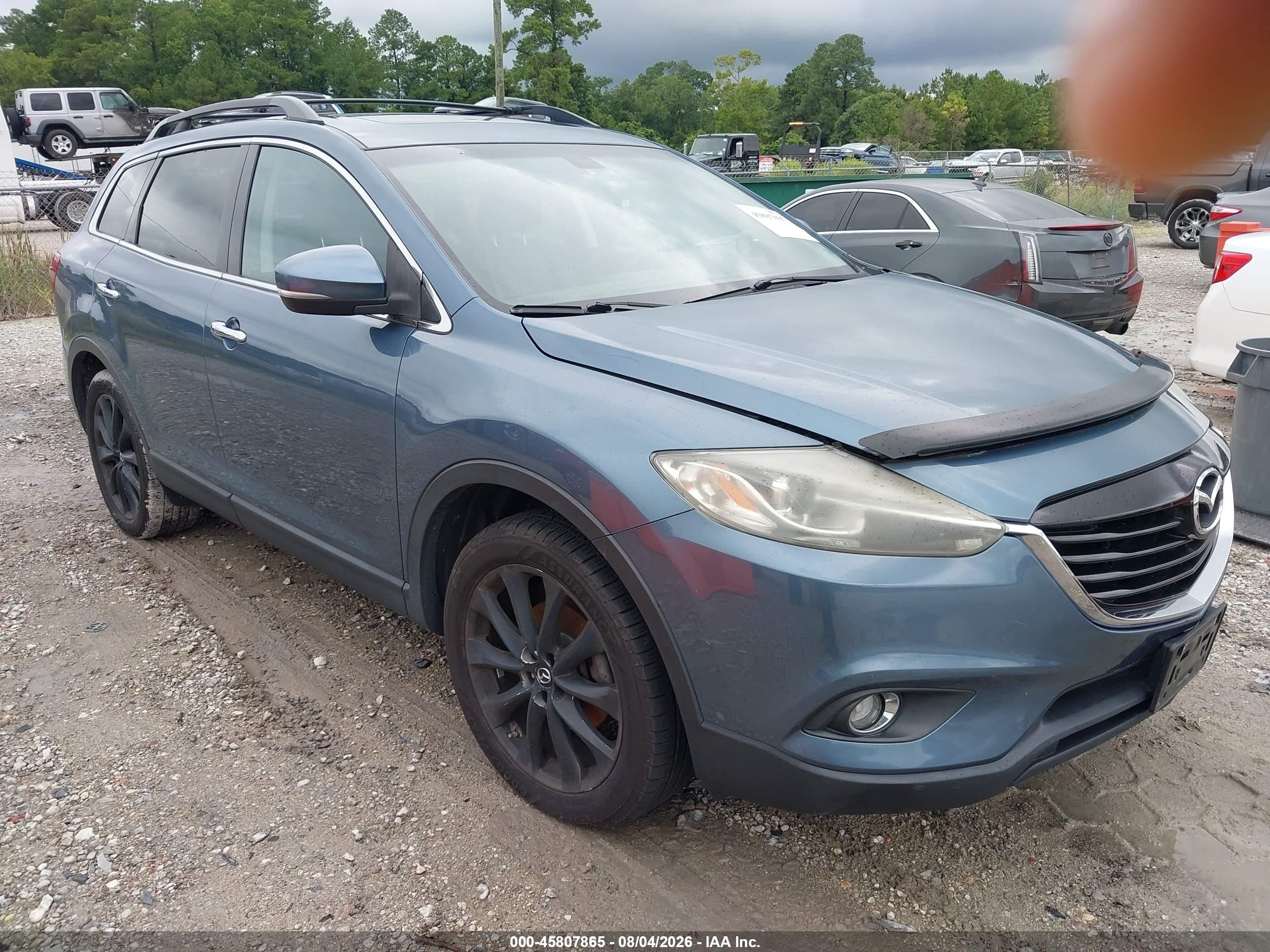2015 Mazda CX-9 Grand Touring, VIN JM3TB3DA0F0457502 — Normal wear