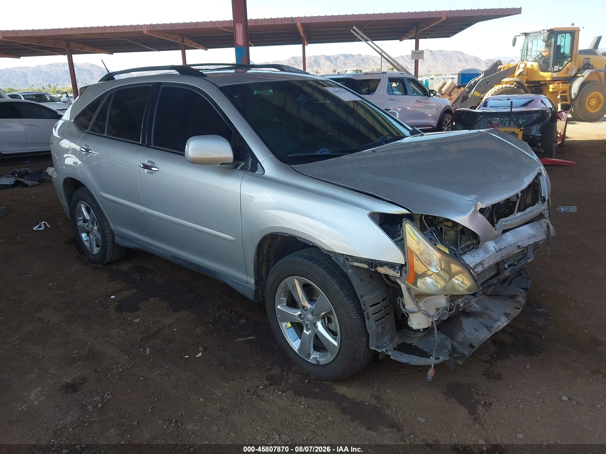 2008 Lexus RX 350, VIN 2T2GK31U18C032187 — Перед