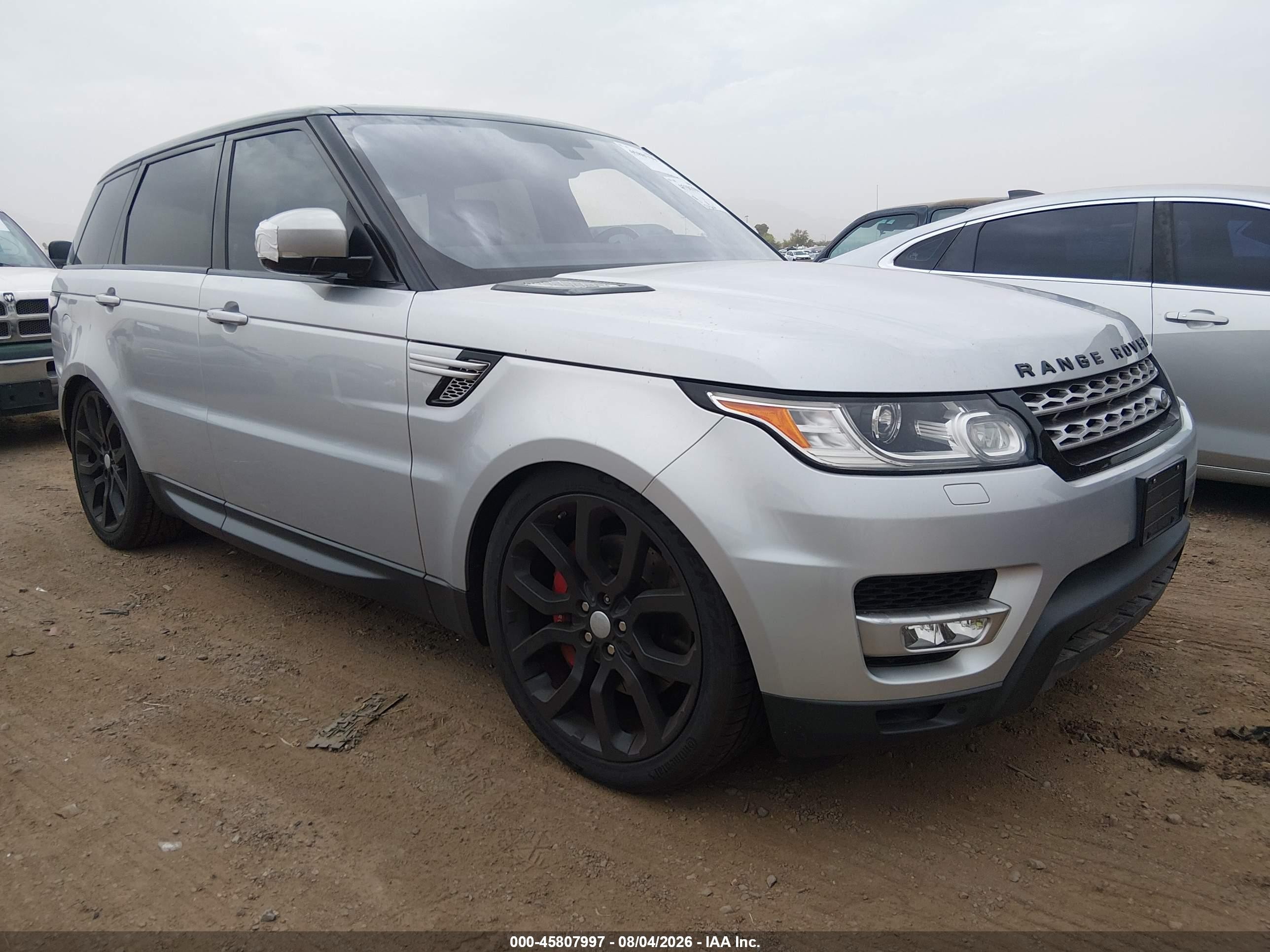 2016 Land Rover Range Rover Sport Dynamic, VIN SALWR2EF5GA577340 — Normal wear