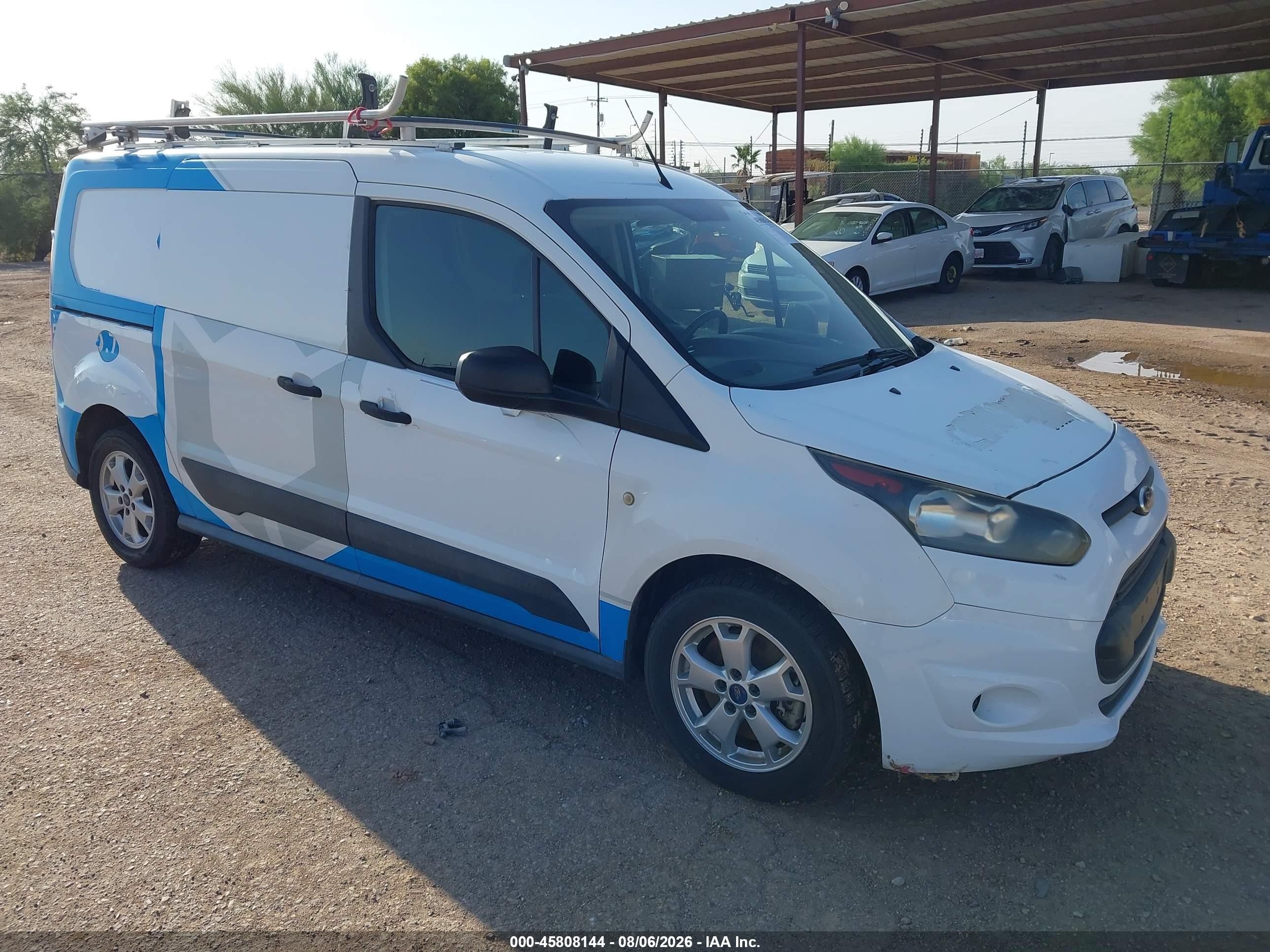 2014 Ford Transit Connect XLT, VIN NM0LS7F70E1157191 — Normal wear