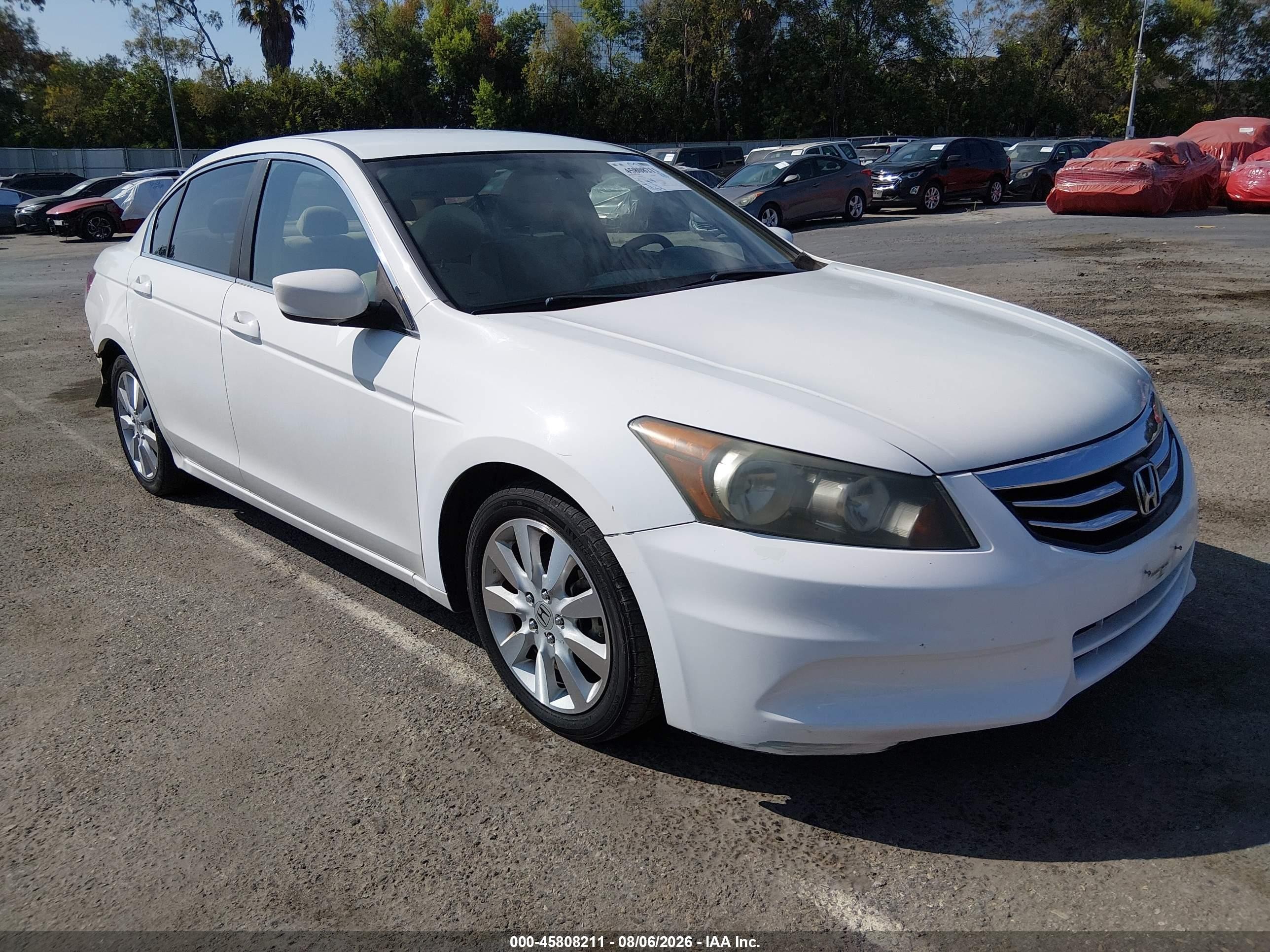 2011 Honda Accord LX, VIN 1HGCP2F35BA137617 — Rear end