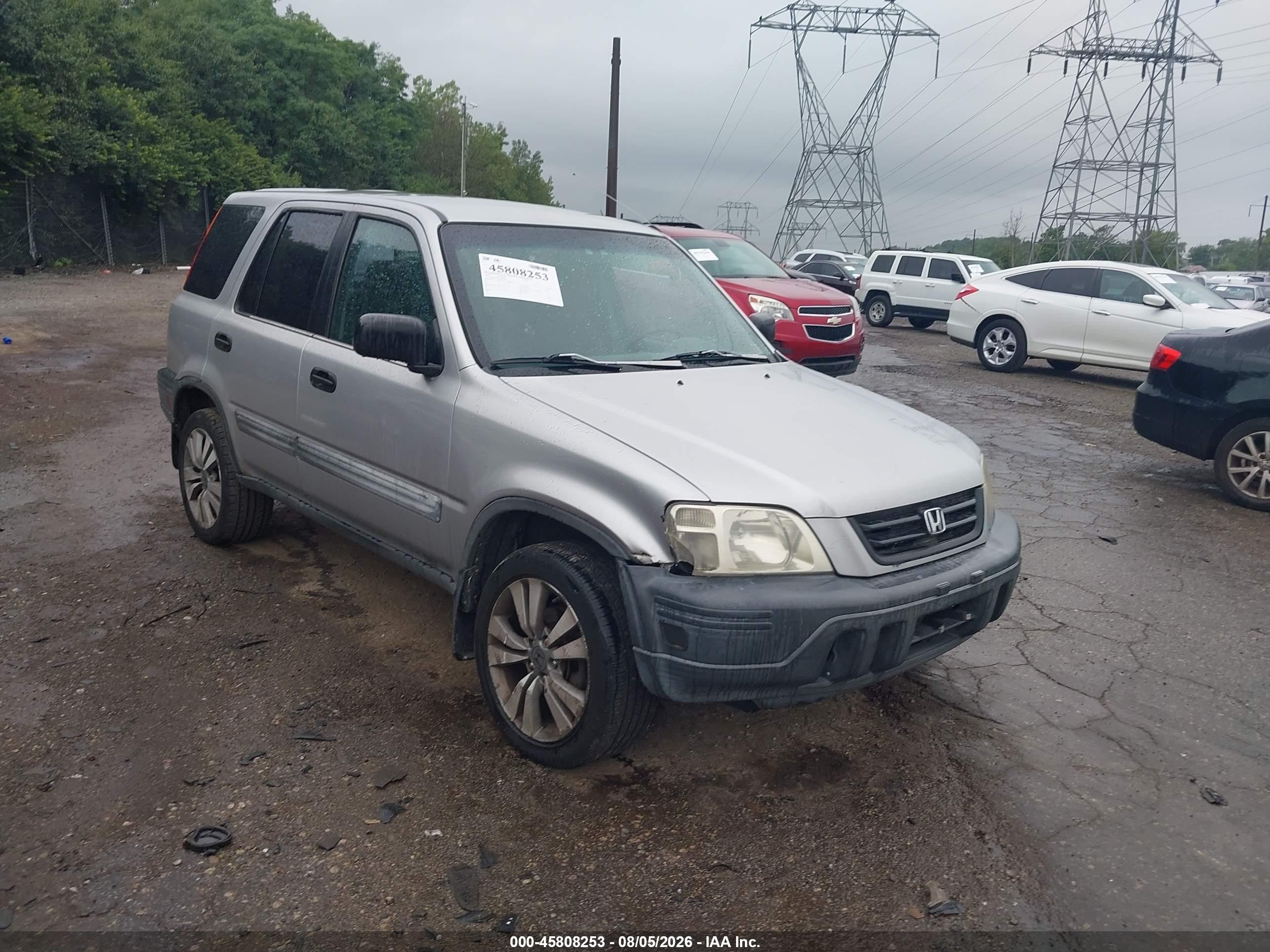 2001 Honda CR-V LX, VIN JHLRD18481C033968 — Side