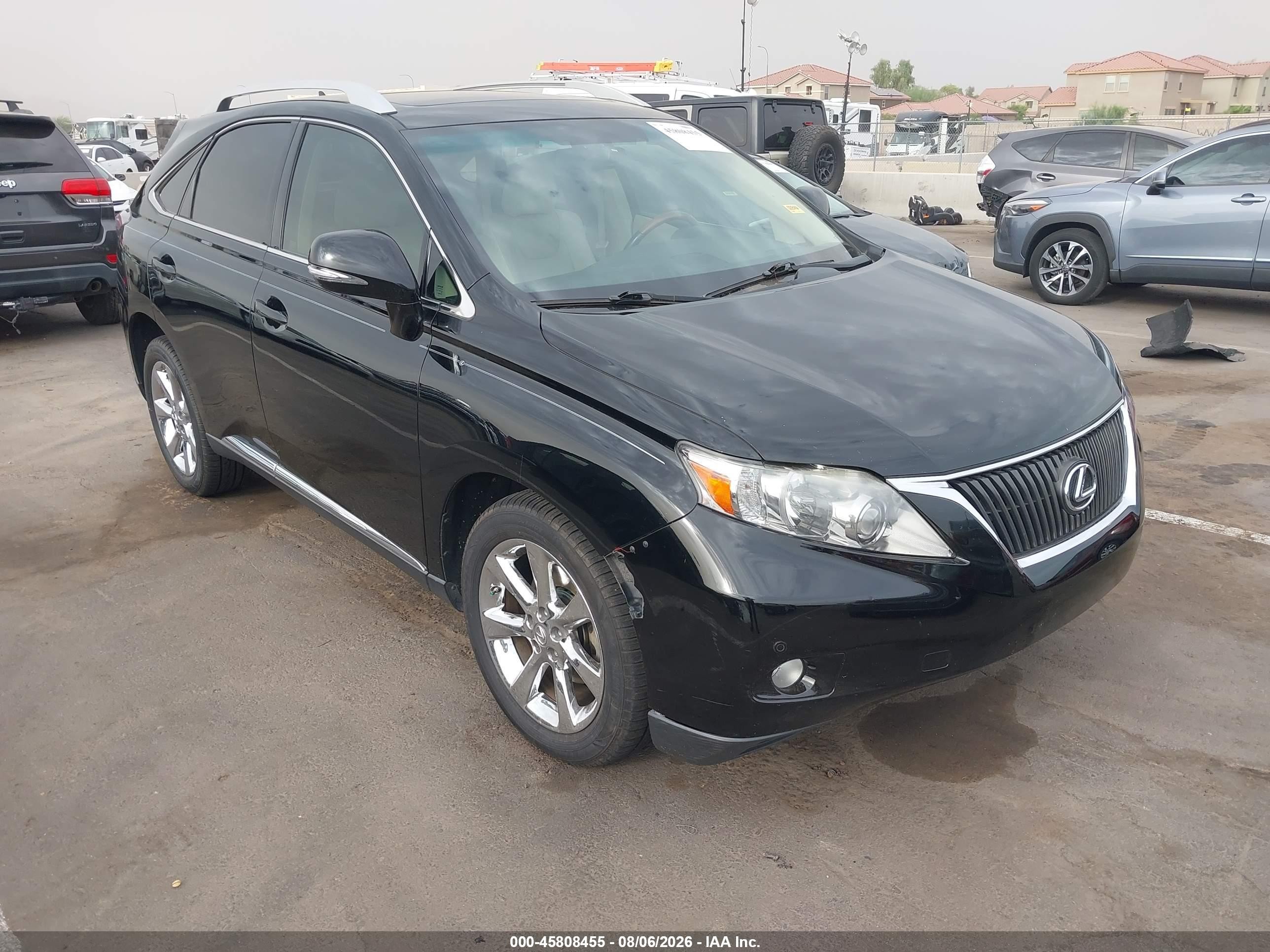2011 Lexus RX 350, VIN 2T2ZK1BAXBC061356 — Side