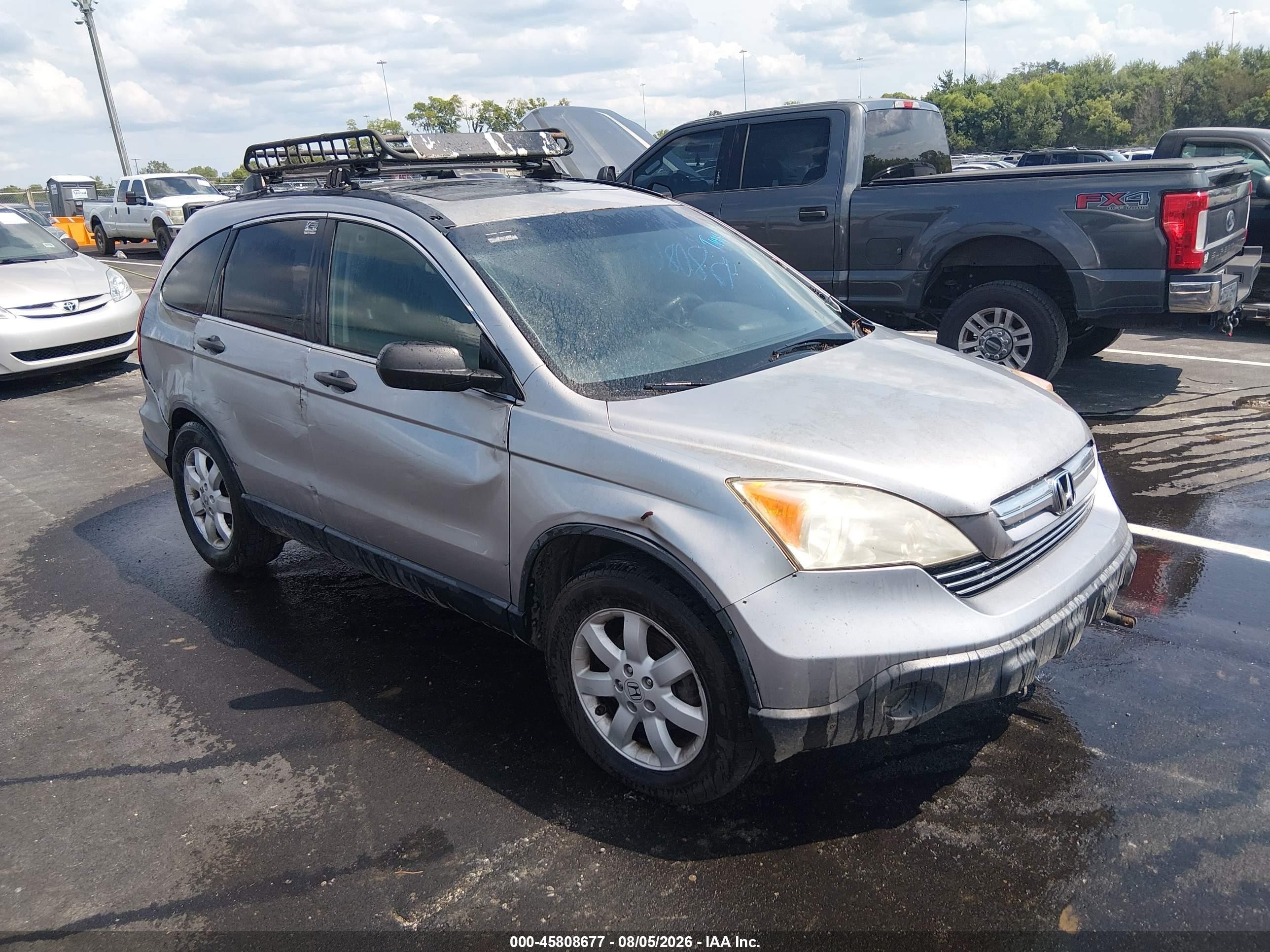 2007 Honda CR-V EX, VIN JHLRE48557C001107 — Обычный износ