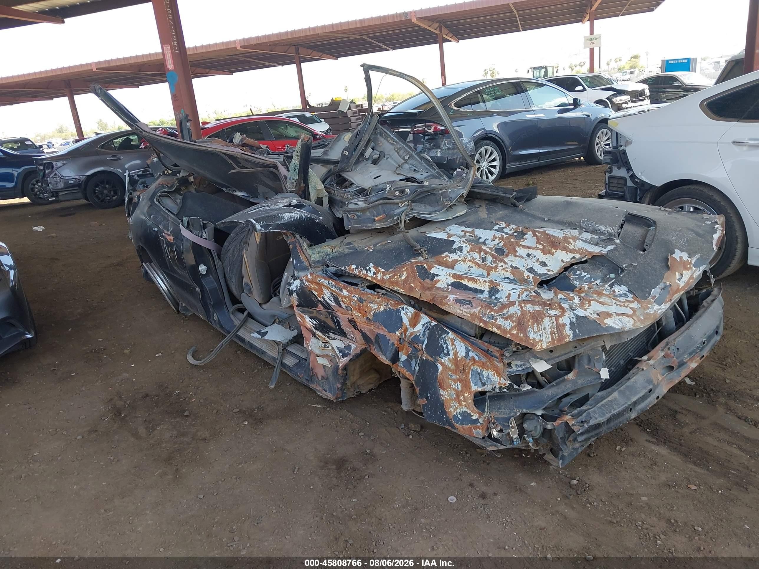2006 Pontiac GTO, VIN 6G2VX12U46L567947 — Опрокидывание