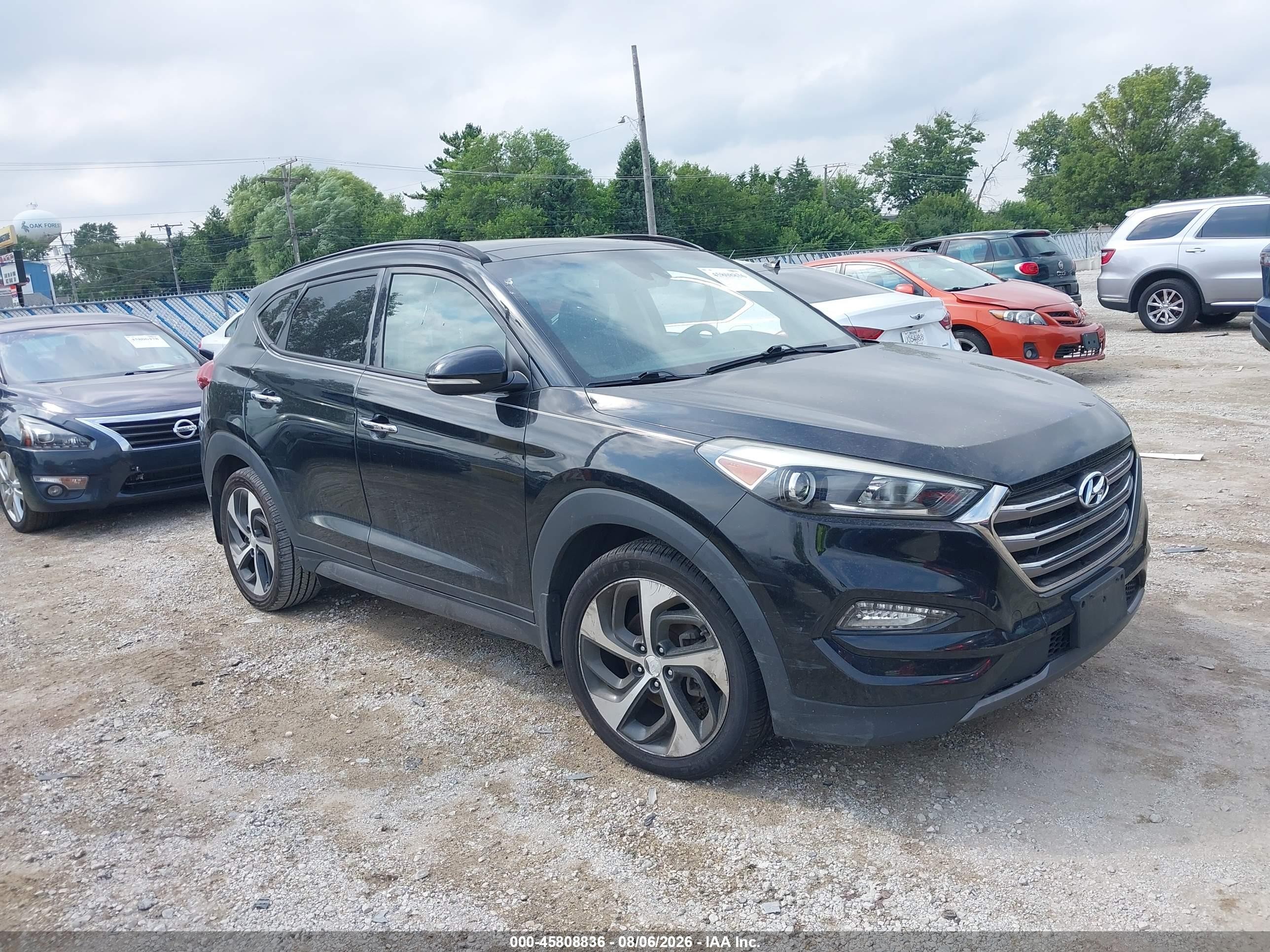 2016 Hyundai Tucson Sport, VIN KM8J33A21GU038090 — Normal wear