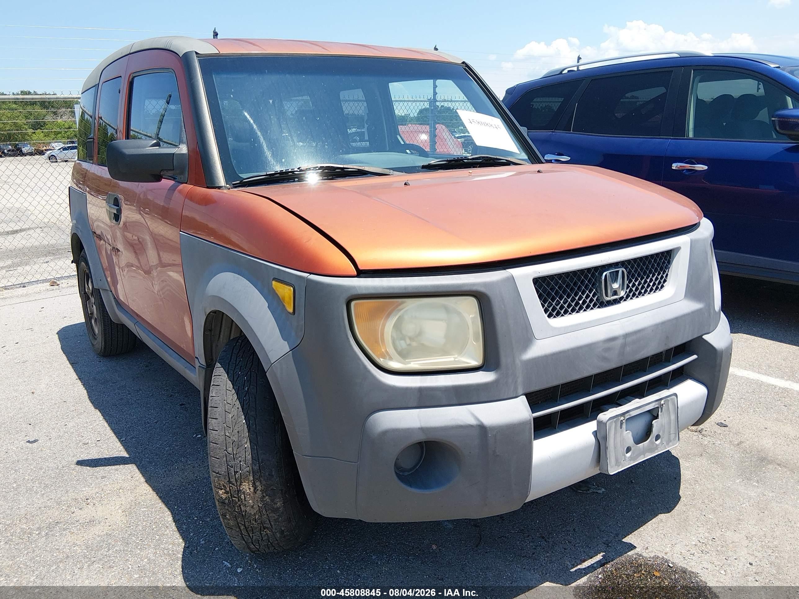 2003 Honda Element EX, VIN 5J6YH285X3L025427 — Обычный износ