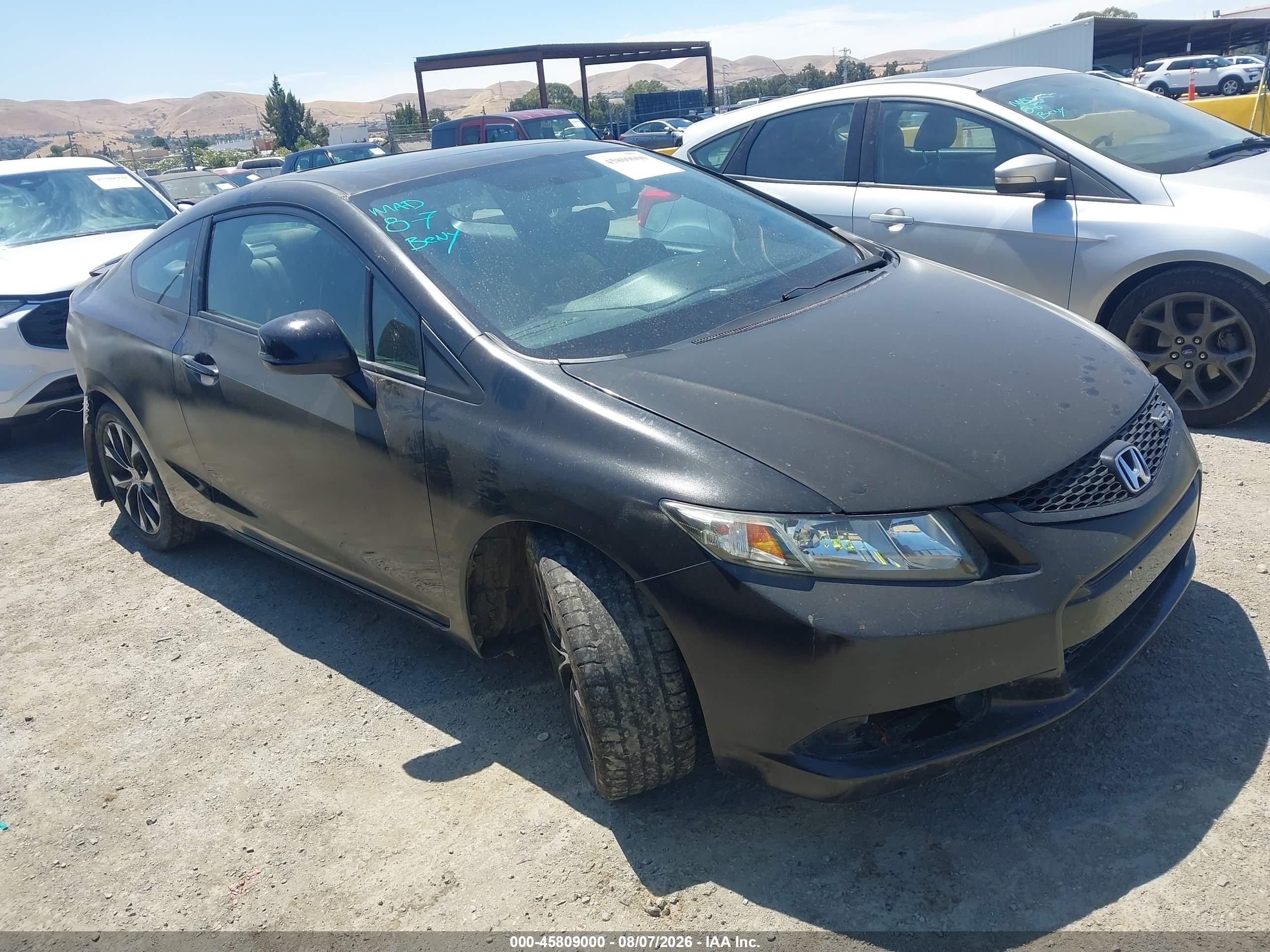 2013 Honda Civic Si, VIN 2HGFG4A58DH702920 — Обычный износ