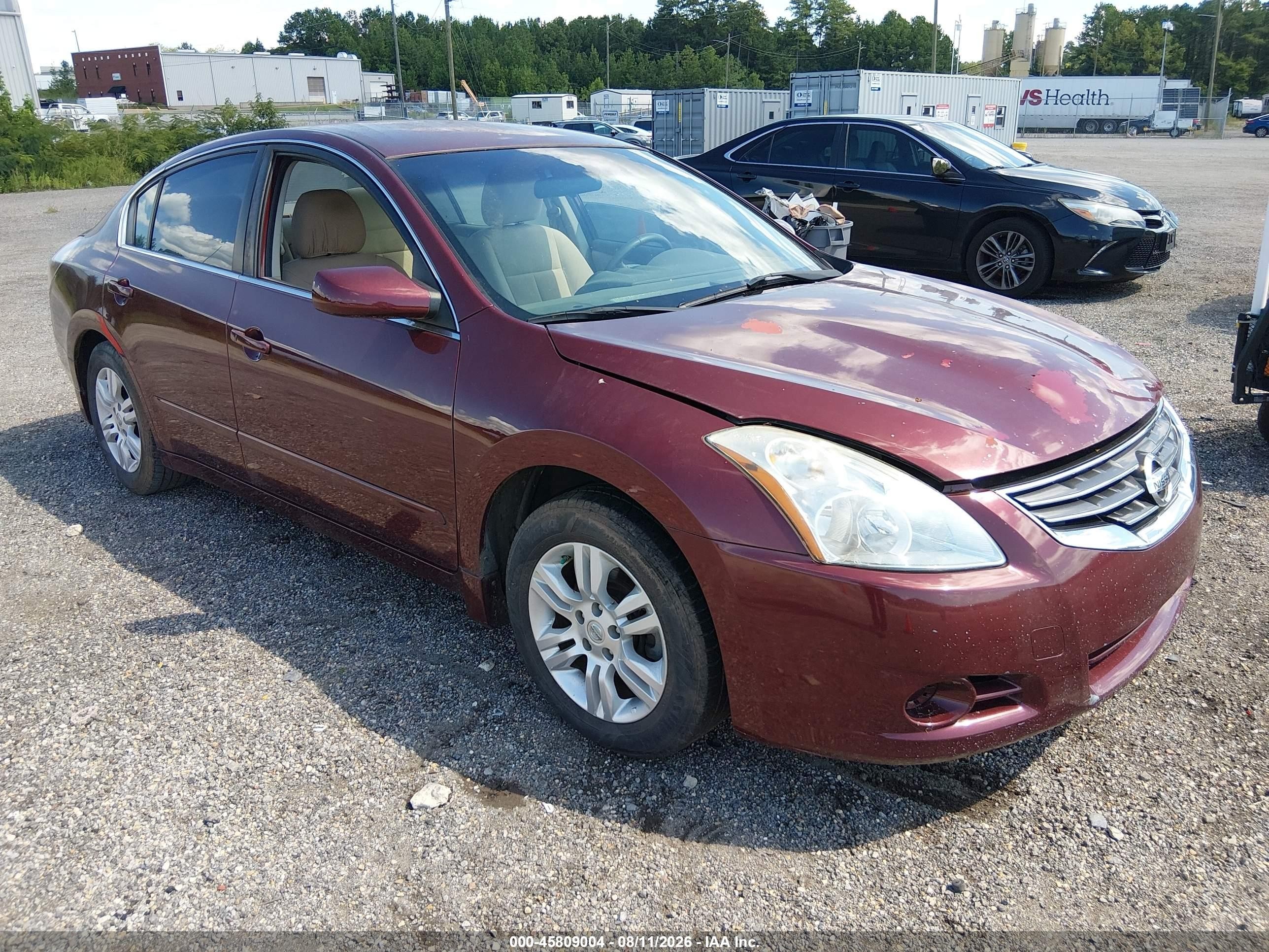 2012 Nissan Altima S, VIN 1N4AL2AP4CN464134 — Normal wear