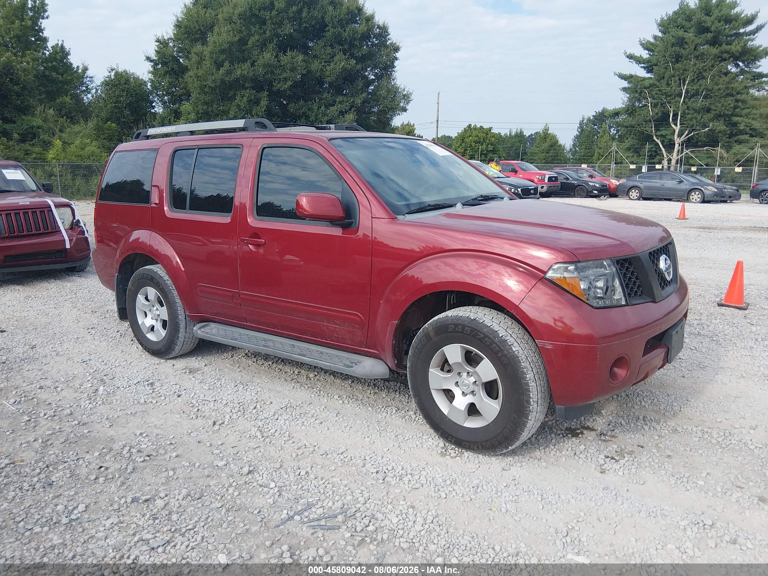 2005 Nissan Pathfinder XE, VIN 5N1AR18W65C706819 — Обычный износ