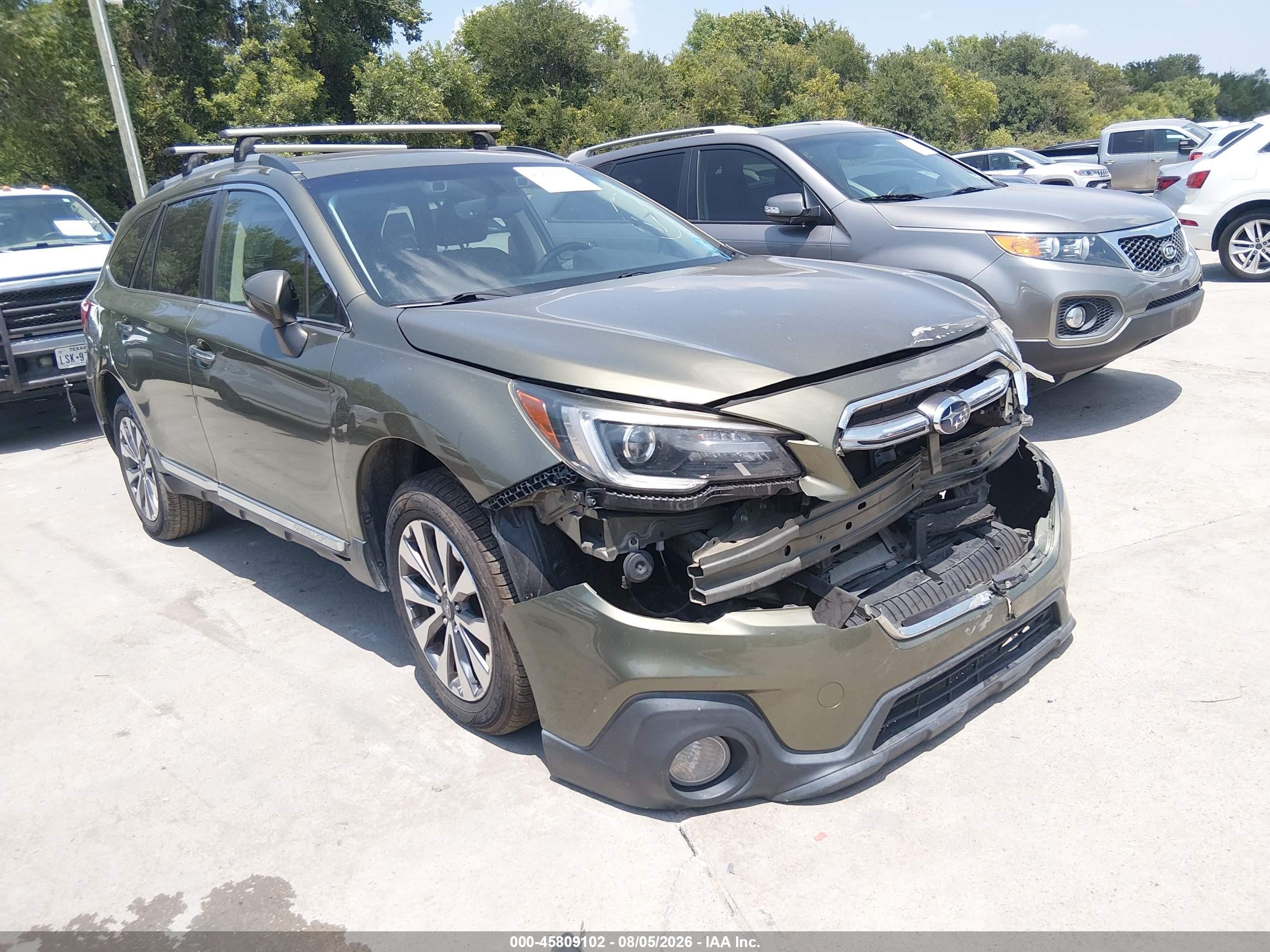 2018 Subaru Outback Touring, VIN 4S4BSETC8J3228961 — Theft recovery