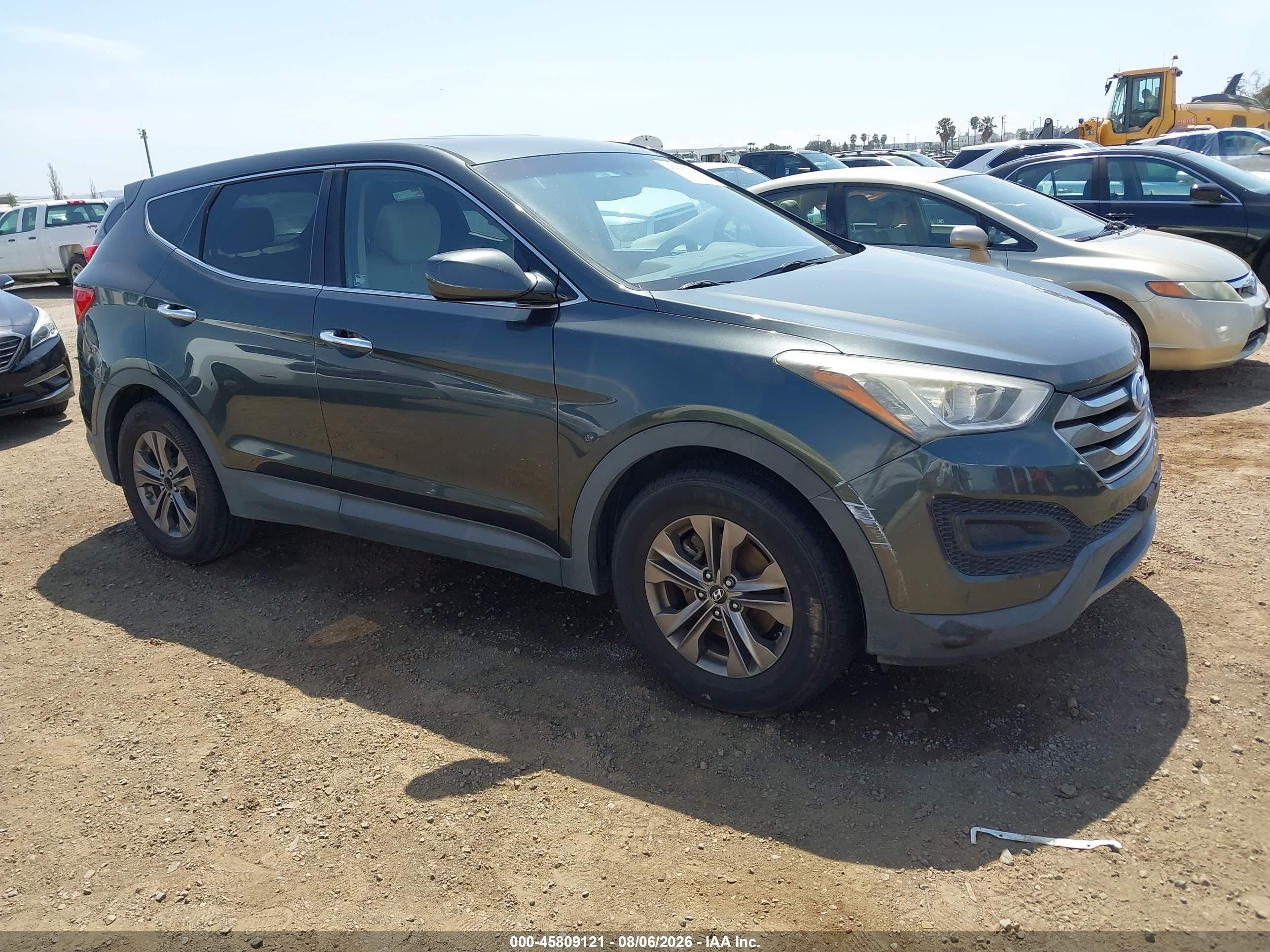 2013 Hyundai Santa Fe Sport, VIN 5XYZT3LB5DG106537 — Normal wear