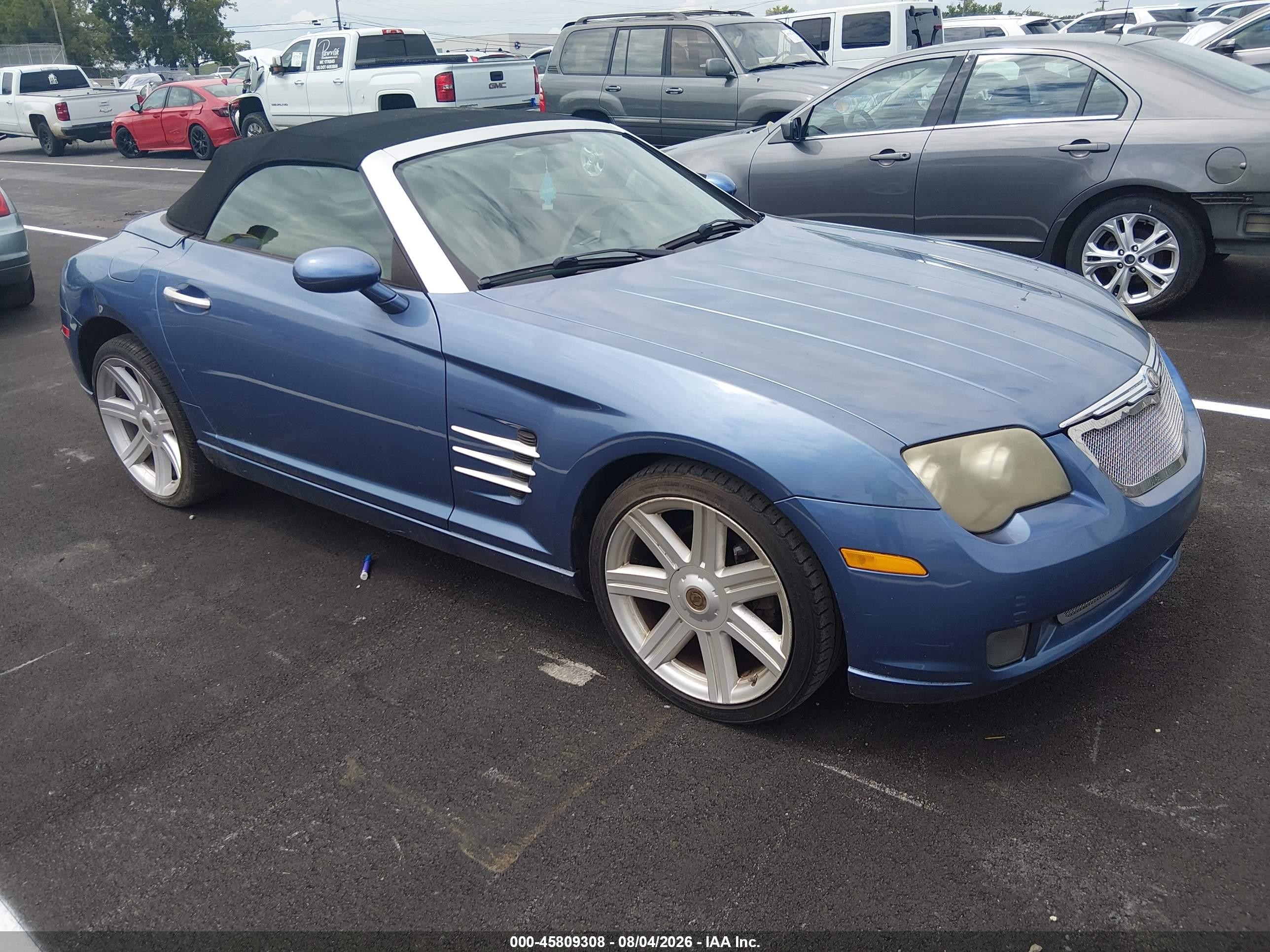2005 Chrysler Crossfire Limited, VIN 1C3AN65L15X032082 — Normal wear