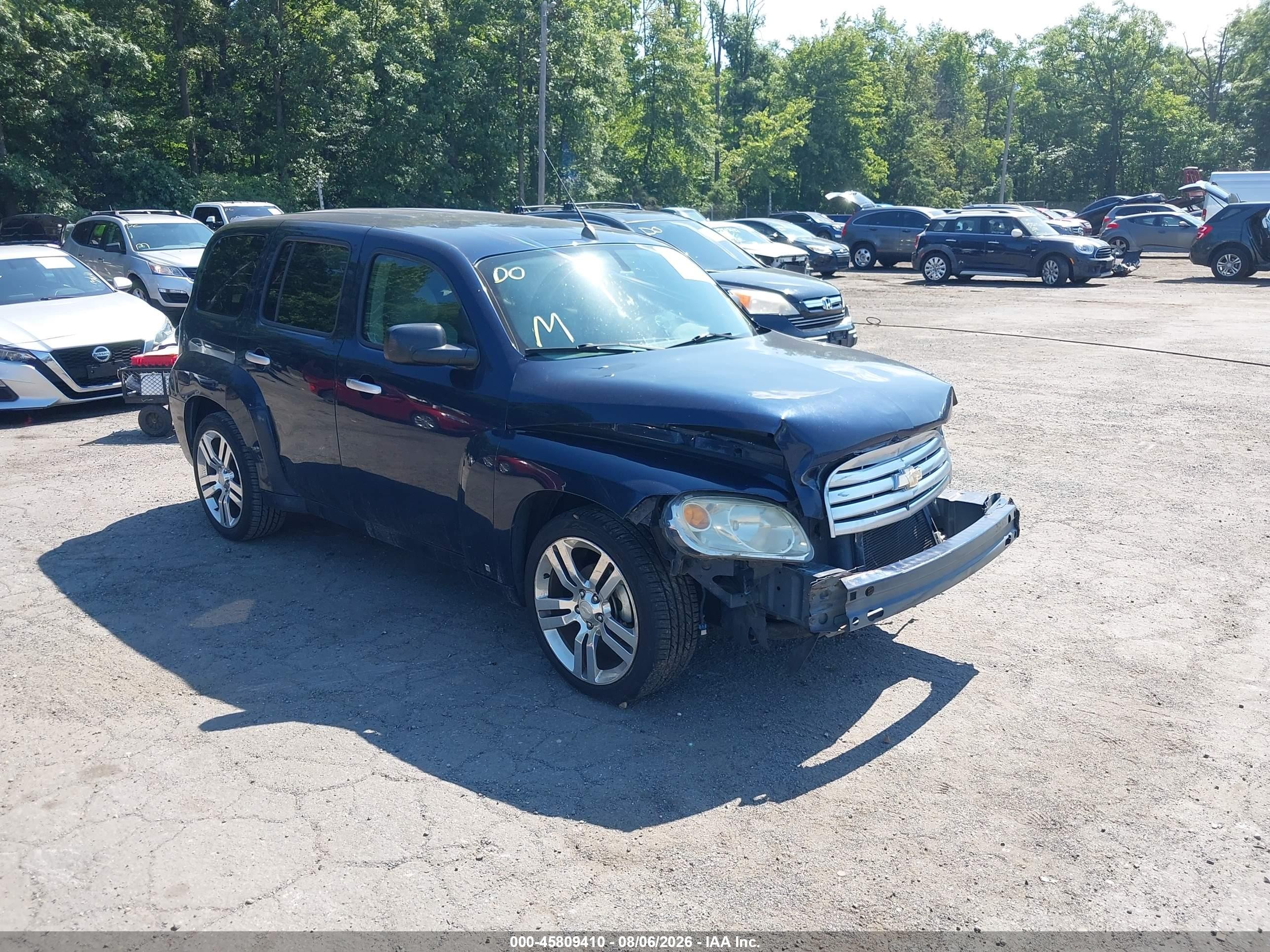 2007 Chevrolet HHR LS, VIN 3GNDA13D07S520115 — Front end