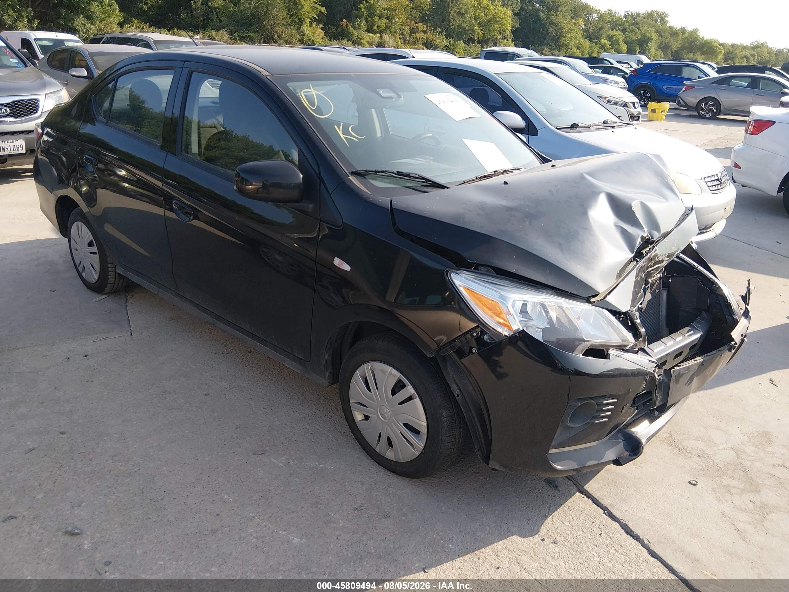 2024 Mitsubishi Mirage ES, VIN ML32FUFJ3RHF01211 — Normal wear
