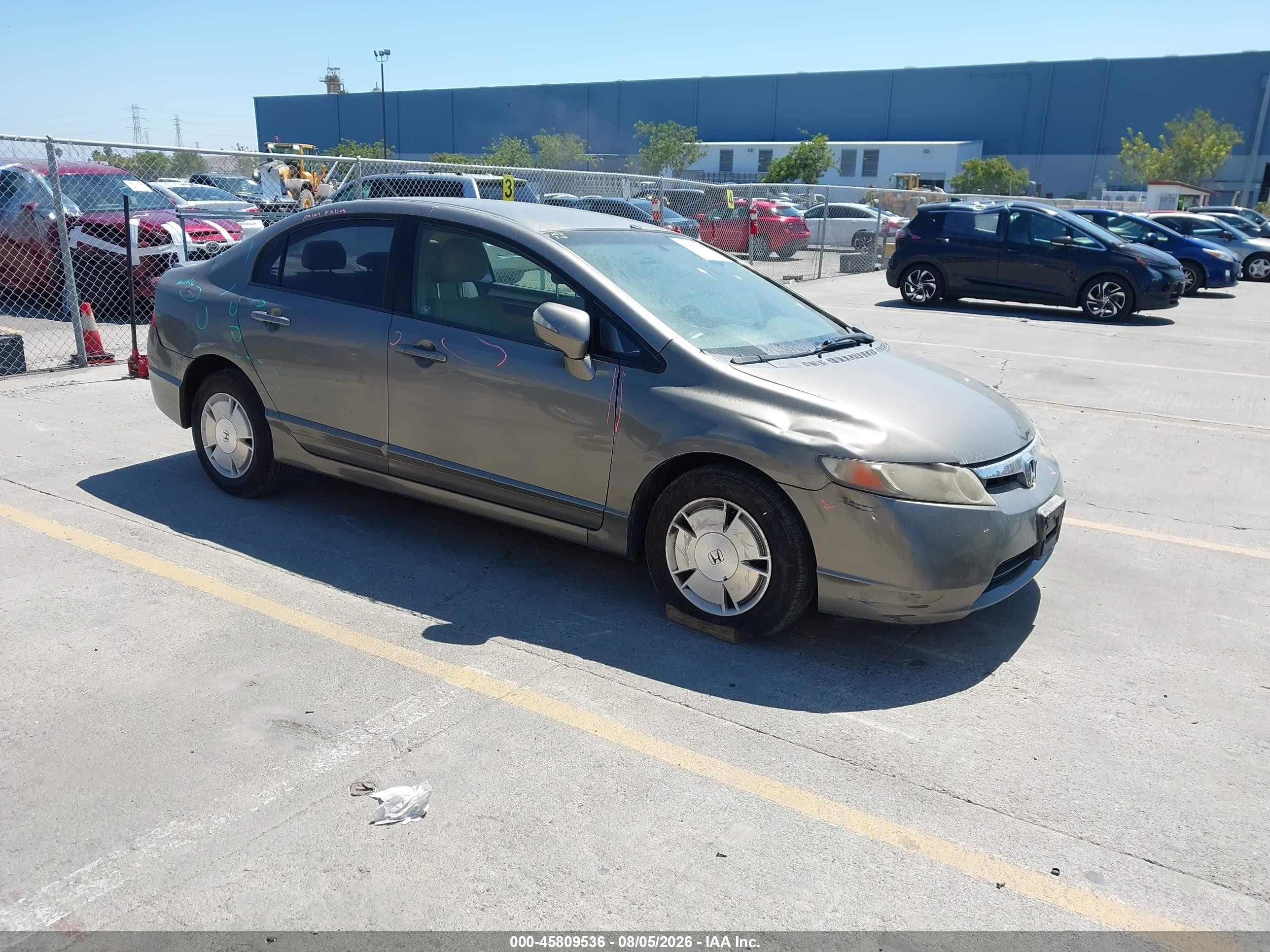 2007 Honda Civic, VIN JHMFA36217S024516 — Side