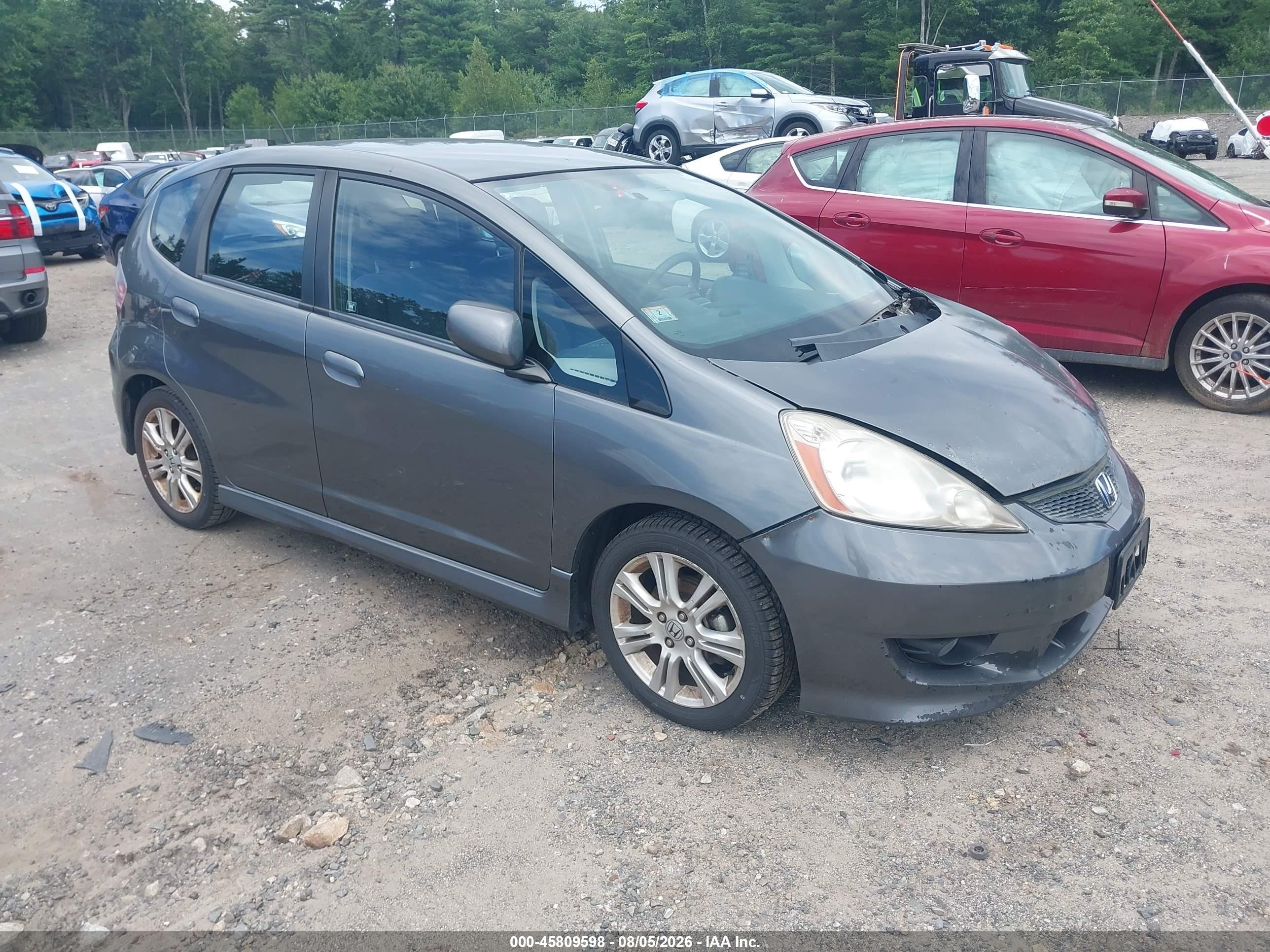 2011 Honda Fit Sport, VIN JHMGE8H53BC009659 — Обычный износ
