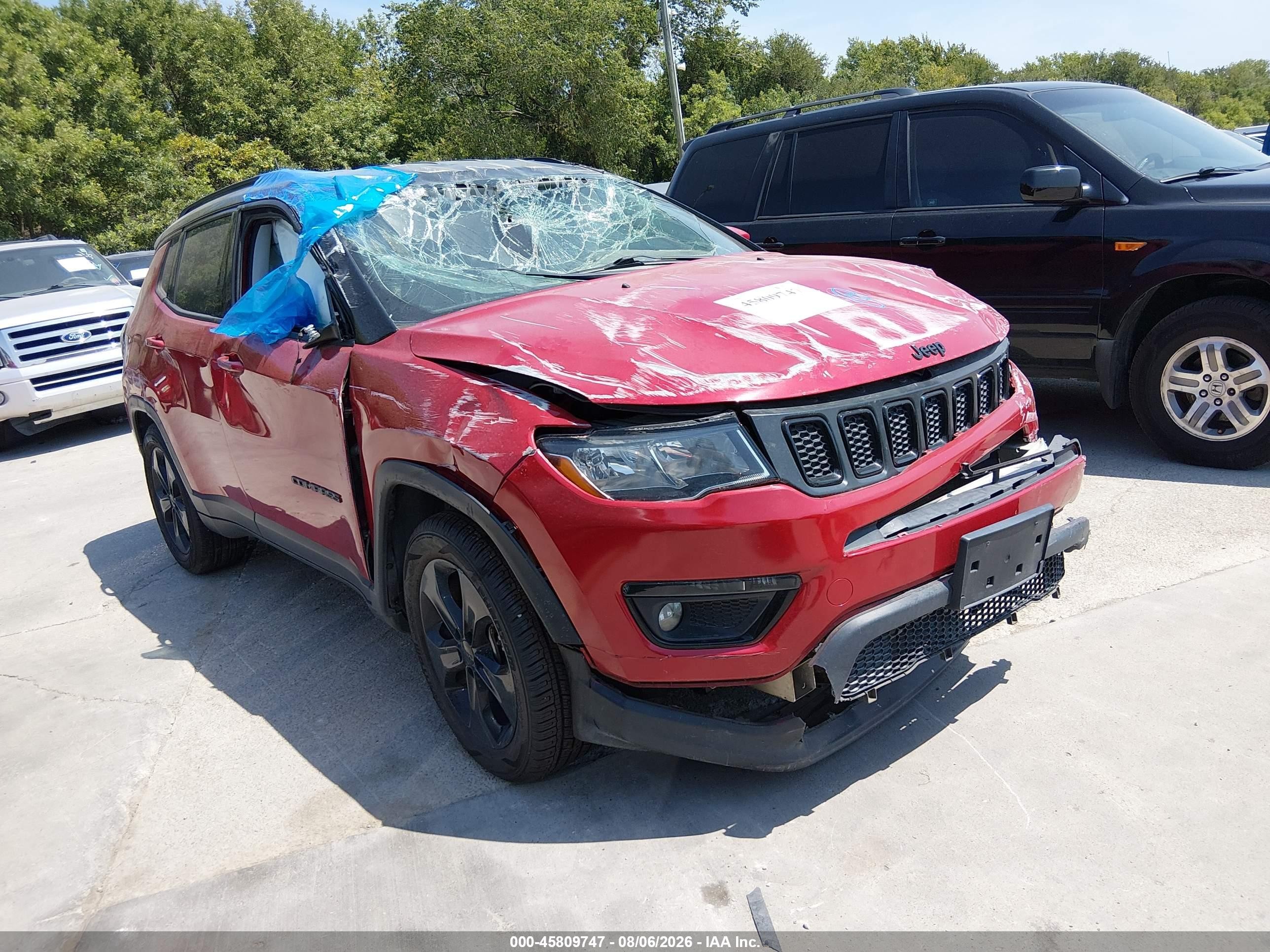 2019 Jeep Compass Altitude, VIN 3C4NJCBB2KT797098 — All over
