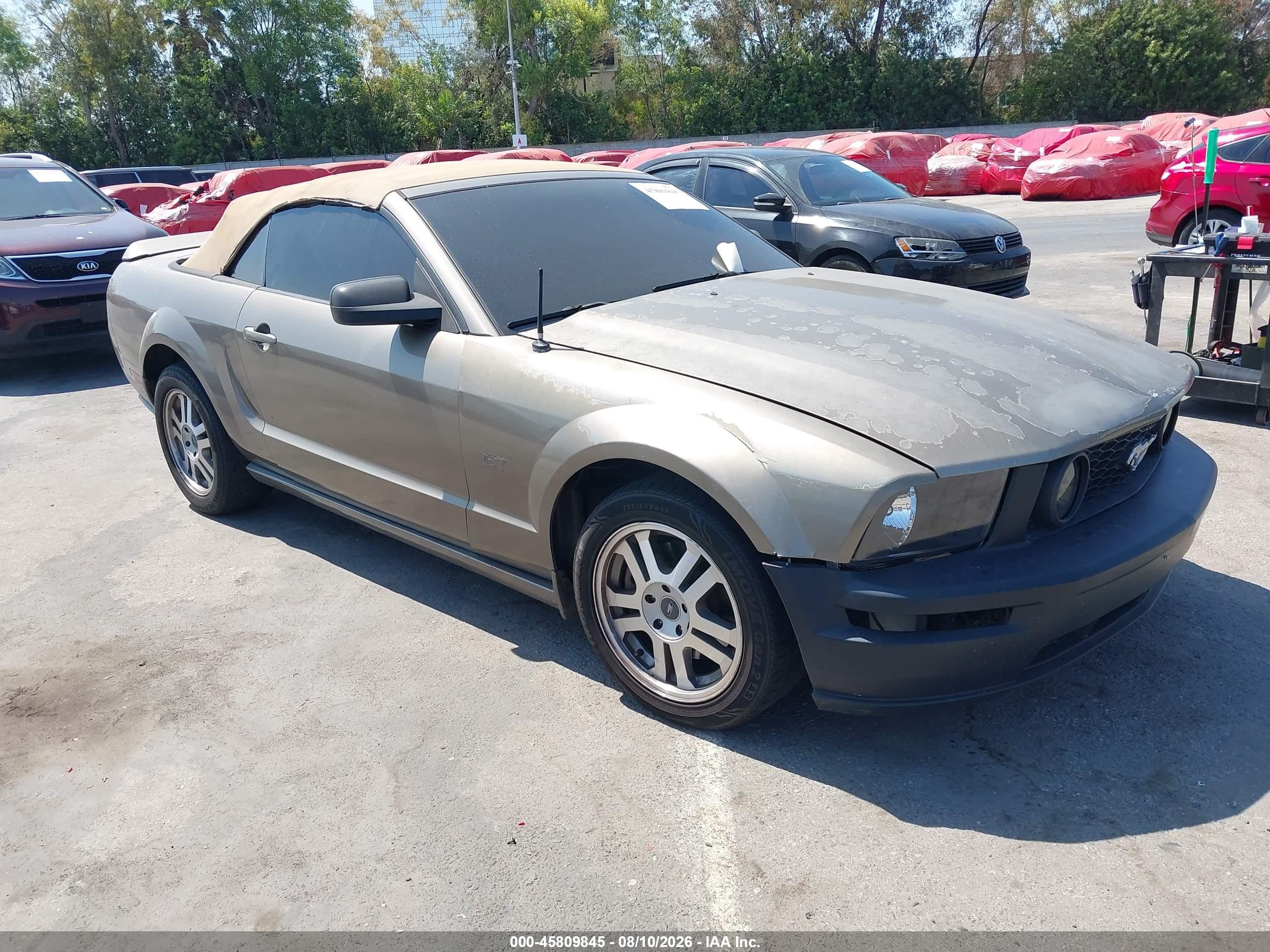 2005 Ford Mustang GT Deluxe, VIN 1ZVHT85H555201066 — Normal wear