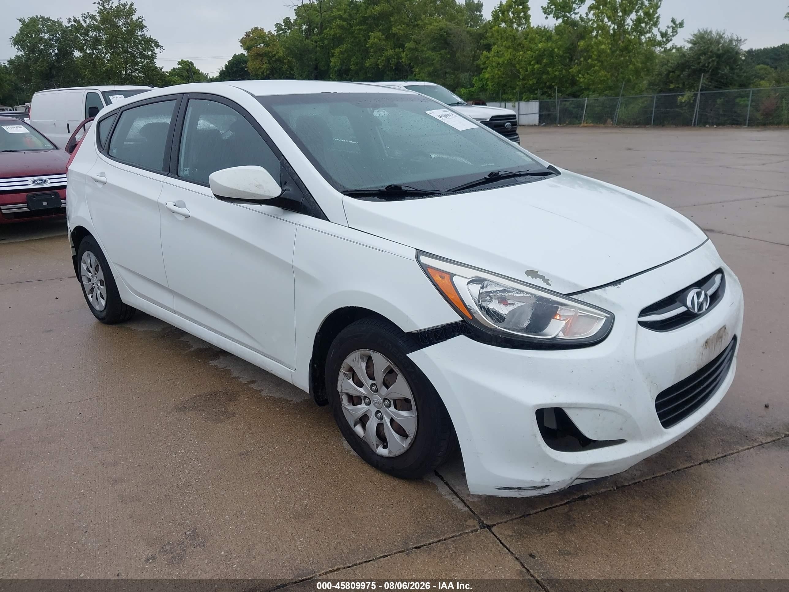 2015 Hyundai Accent GS, VIN KMHCT5AE7FU201404 — Обычный износ
