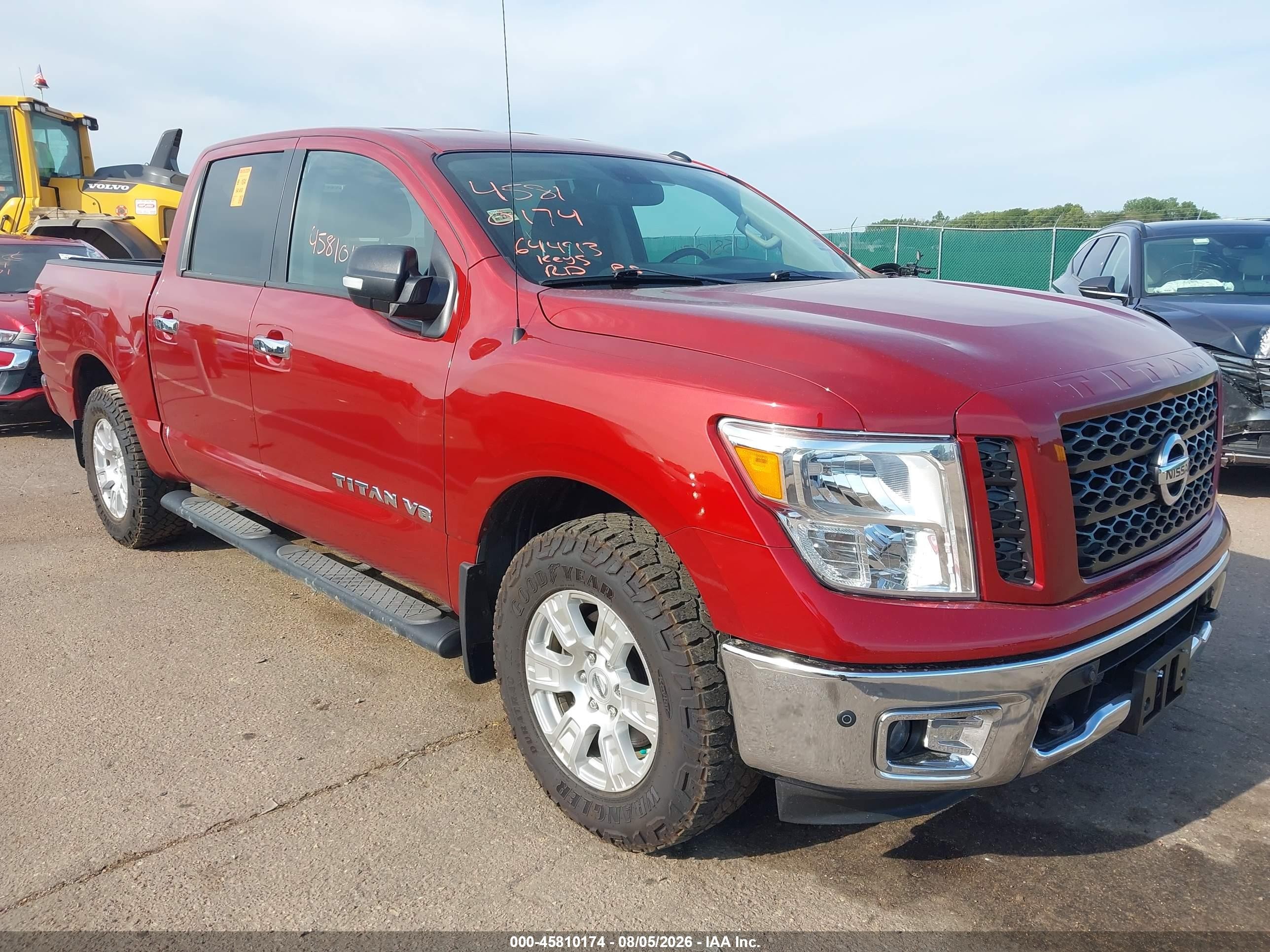 2019 Nissan Titan Platinum Reserve, VIN 1N6AA1E53KN518425 — Mechanical