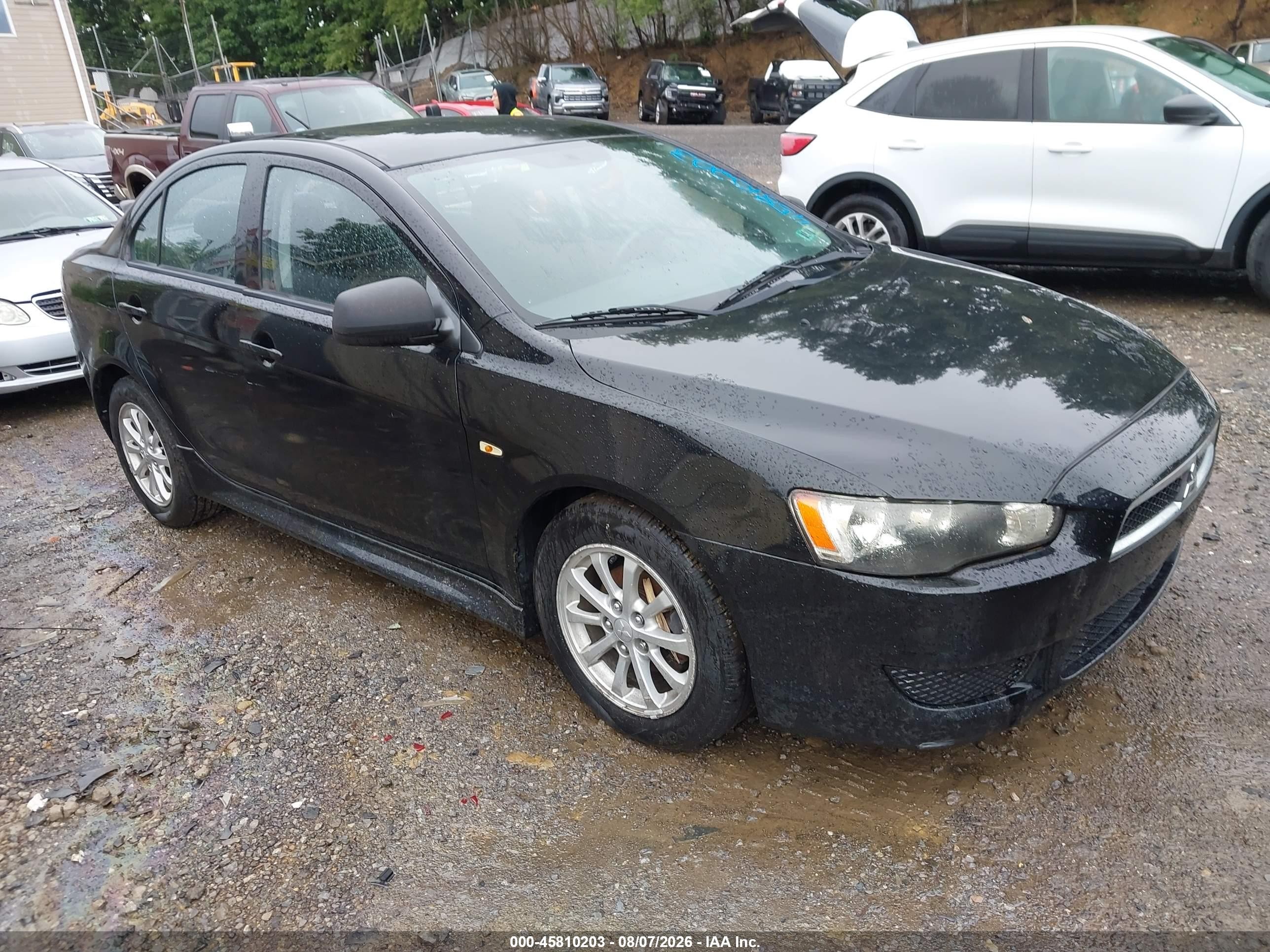 2012 Mitsubishi Lancer ES, VIN JA32U2FU2CU014982 — Обычный износ