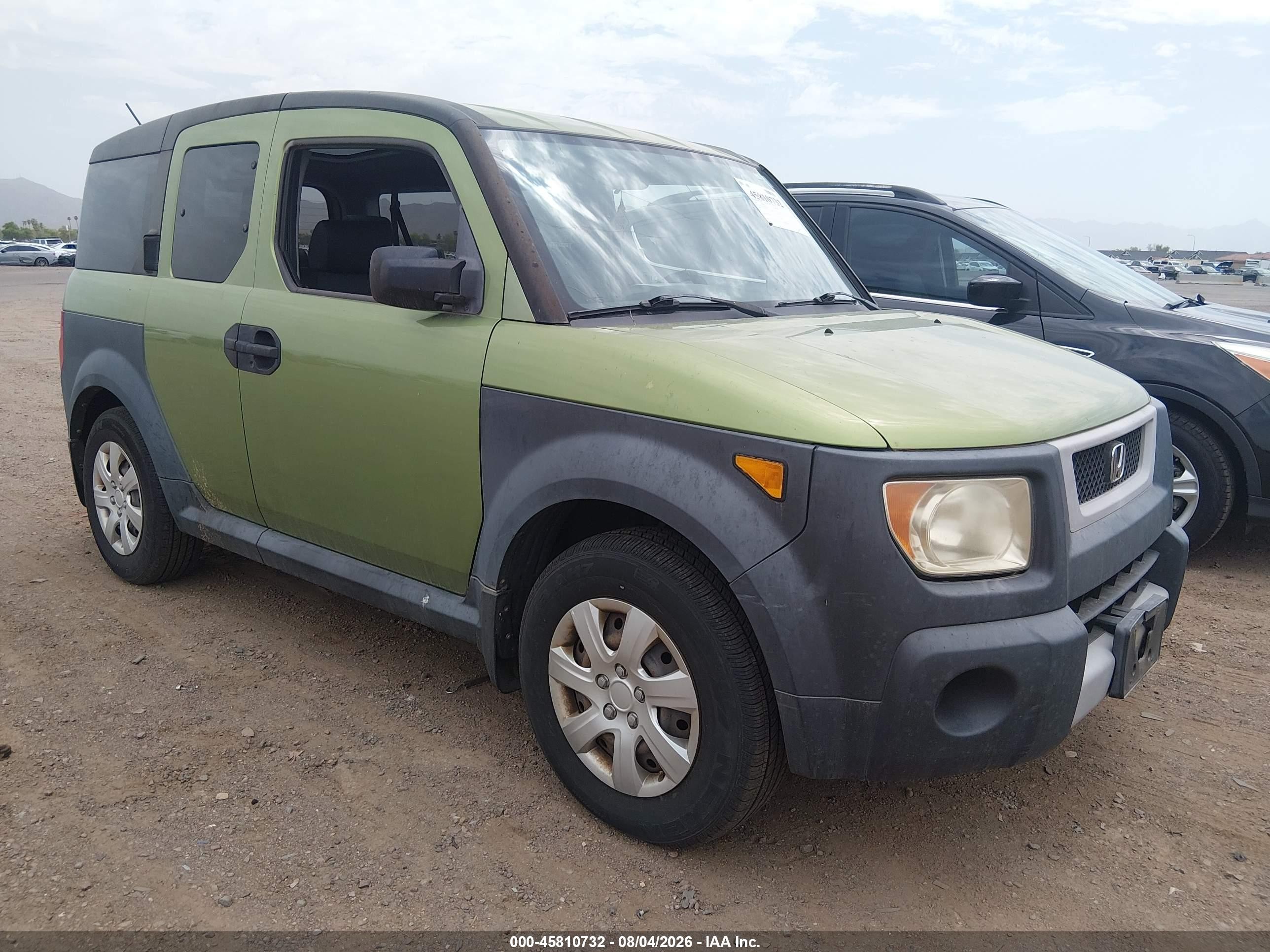 2006 Honda Element LX, VIN 5J6YH28396L006578 — Normal wear