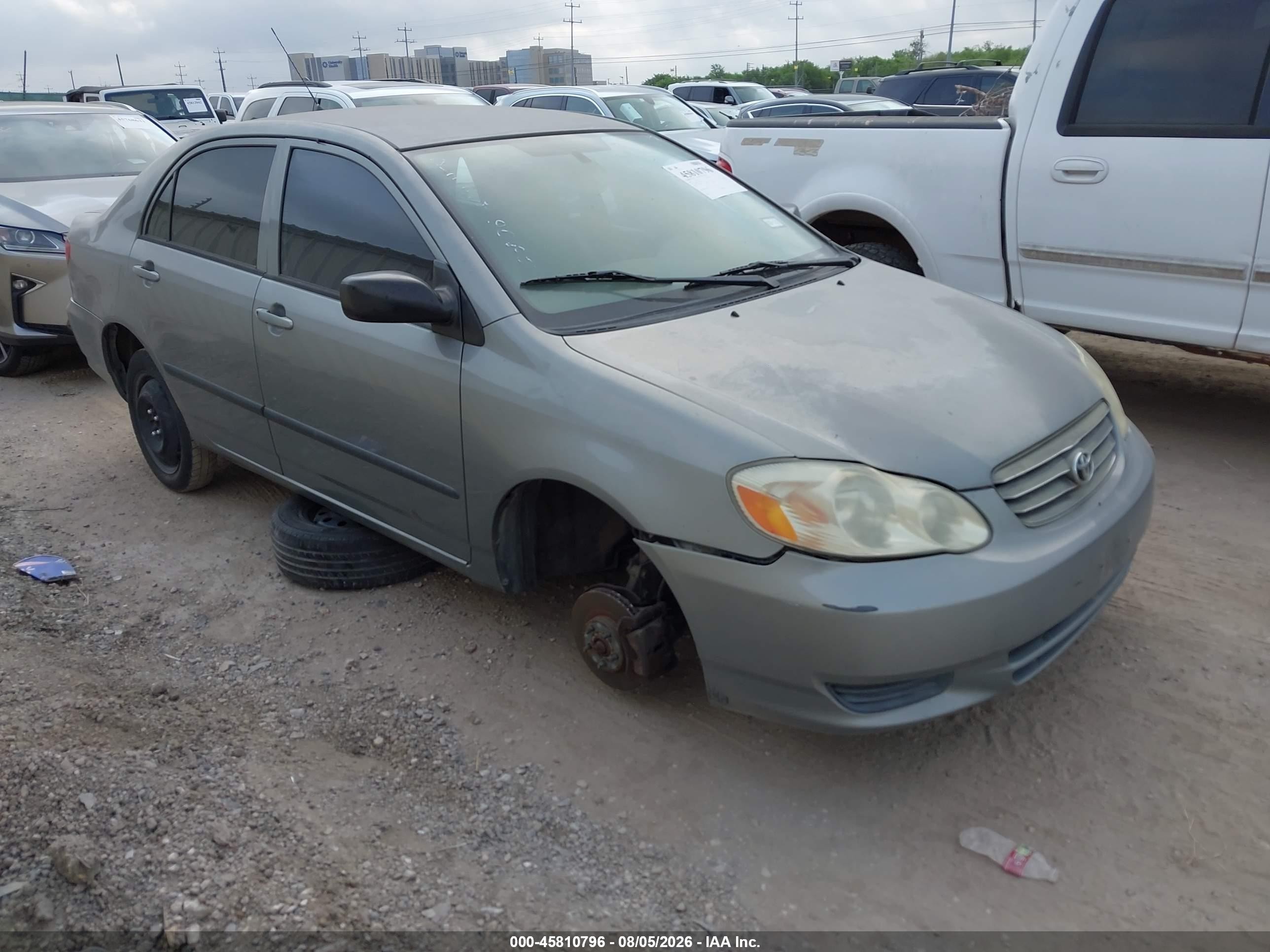 2003 Toyota Corolla CE, VIN 1NXBR32E43Z010922 — Normal wear
