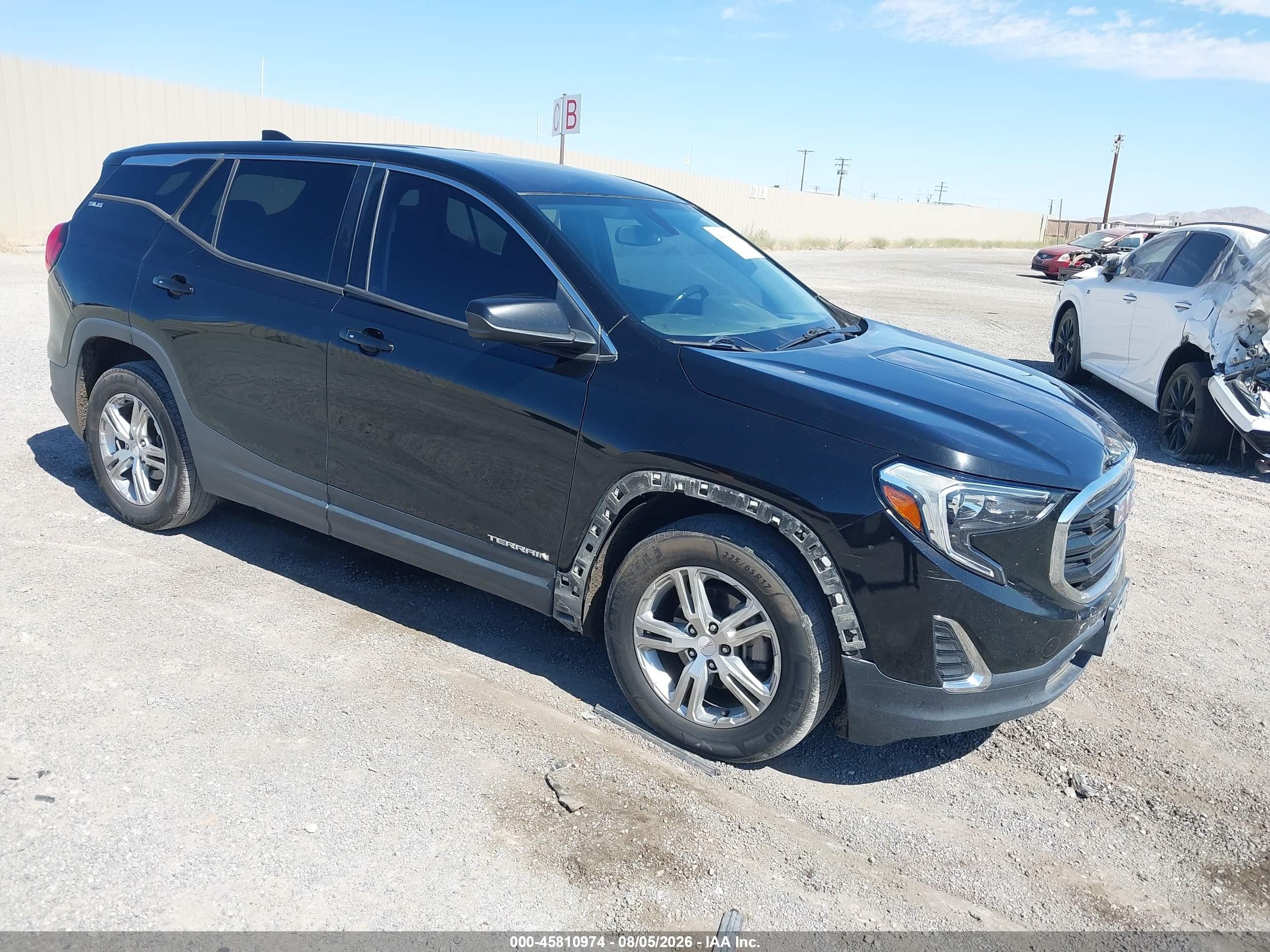 2018 GMC Terrain SLE, VIN 3GKALMEV2JL394925 — Normal wear