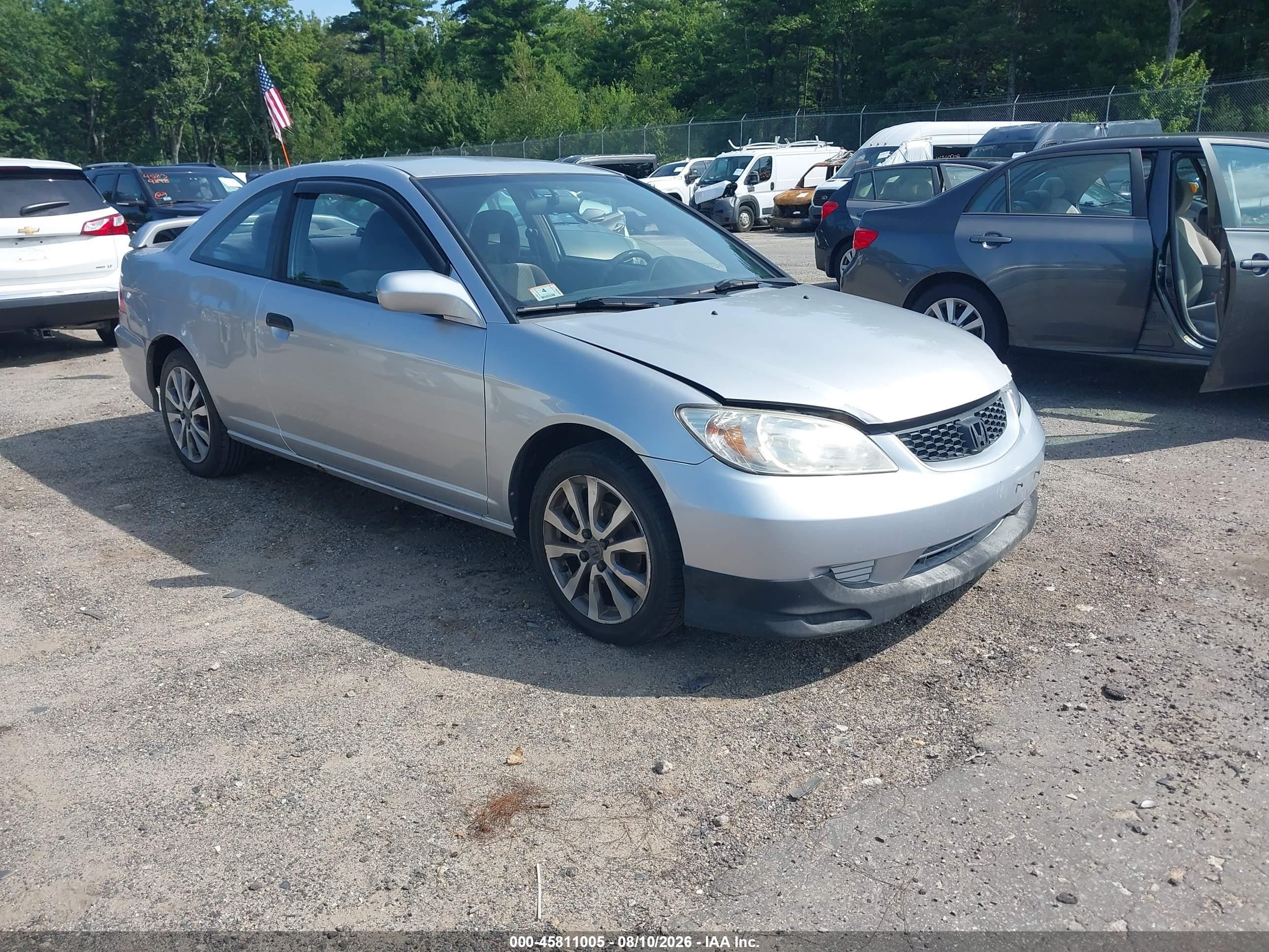 2005 Honda Civic VP, VIN 1HGEM21125L065520 — Water / flood