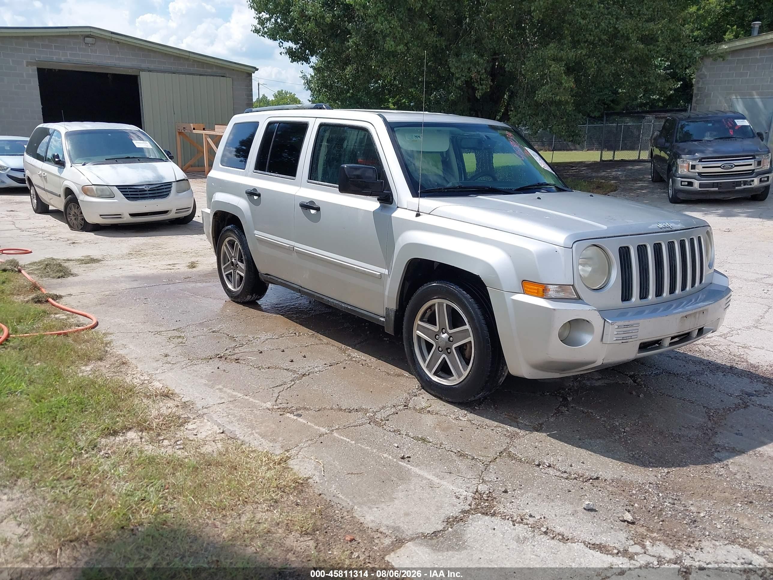 2008 Jeep Patriot Limited, VIN 1J8FT48W88D788041 — Обычный износ