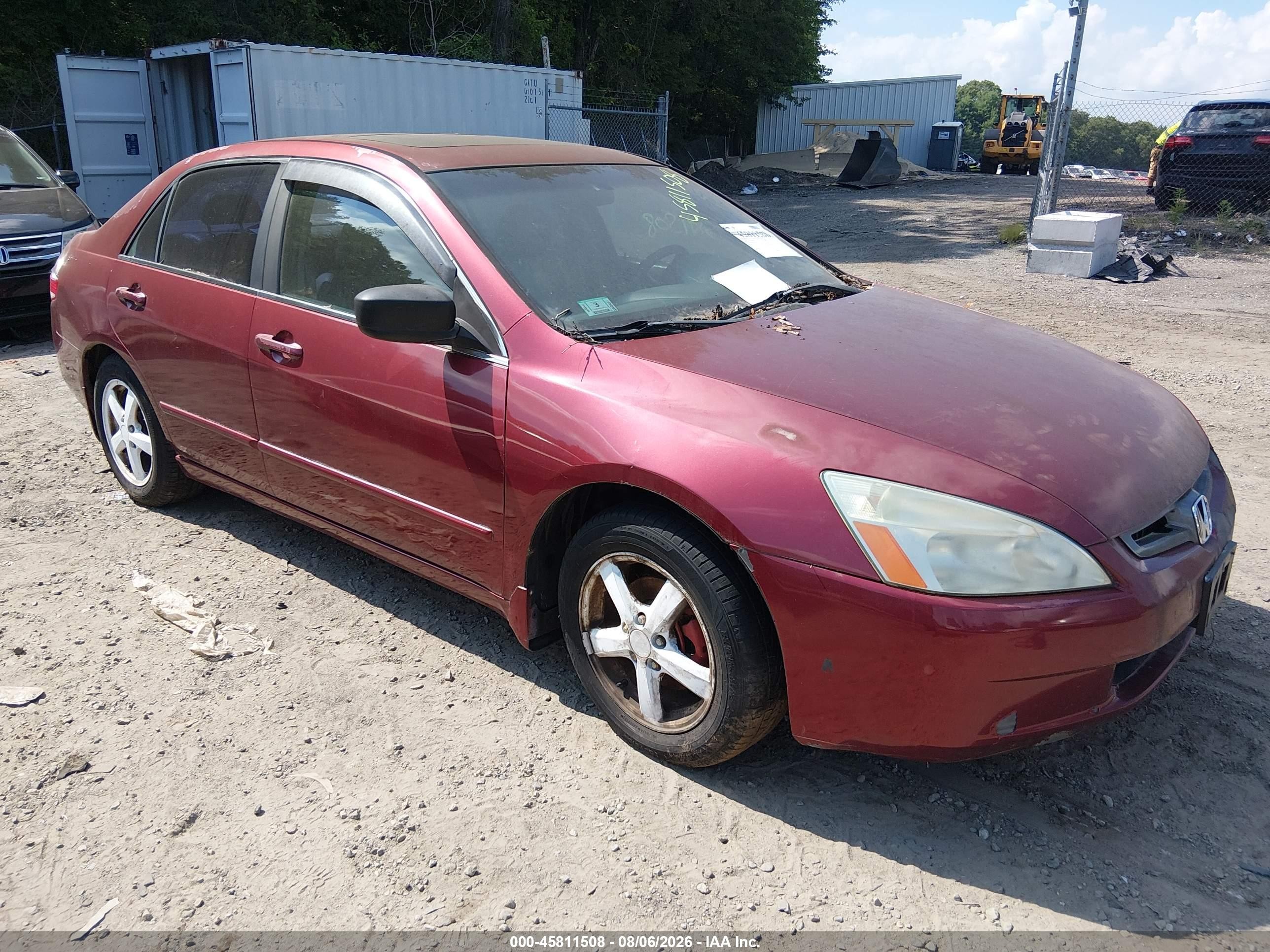 2004 Honda Accord EX, VIN 1HGCM55834A129364 — Обычный износ