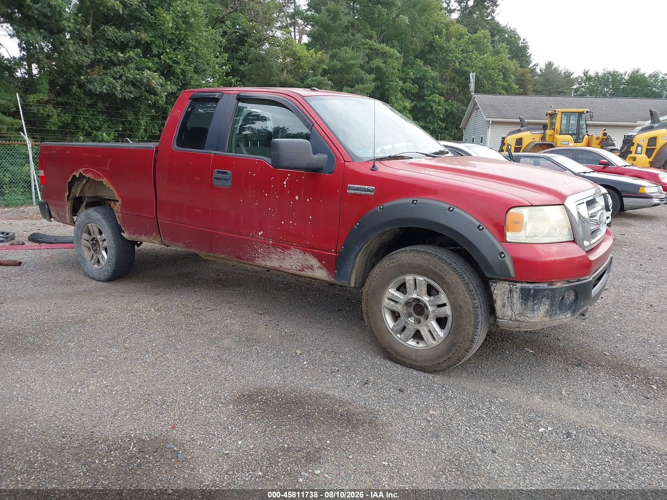 2008 Ford F-150 XLT, VIN 1FTPX14598FA16759 — Normal wear