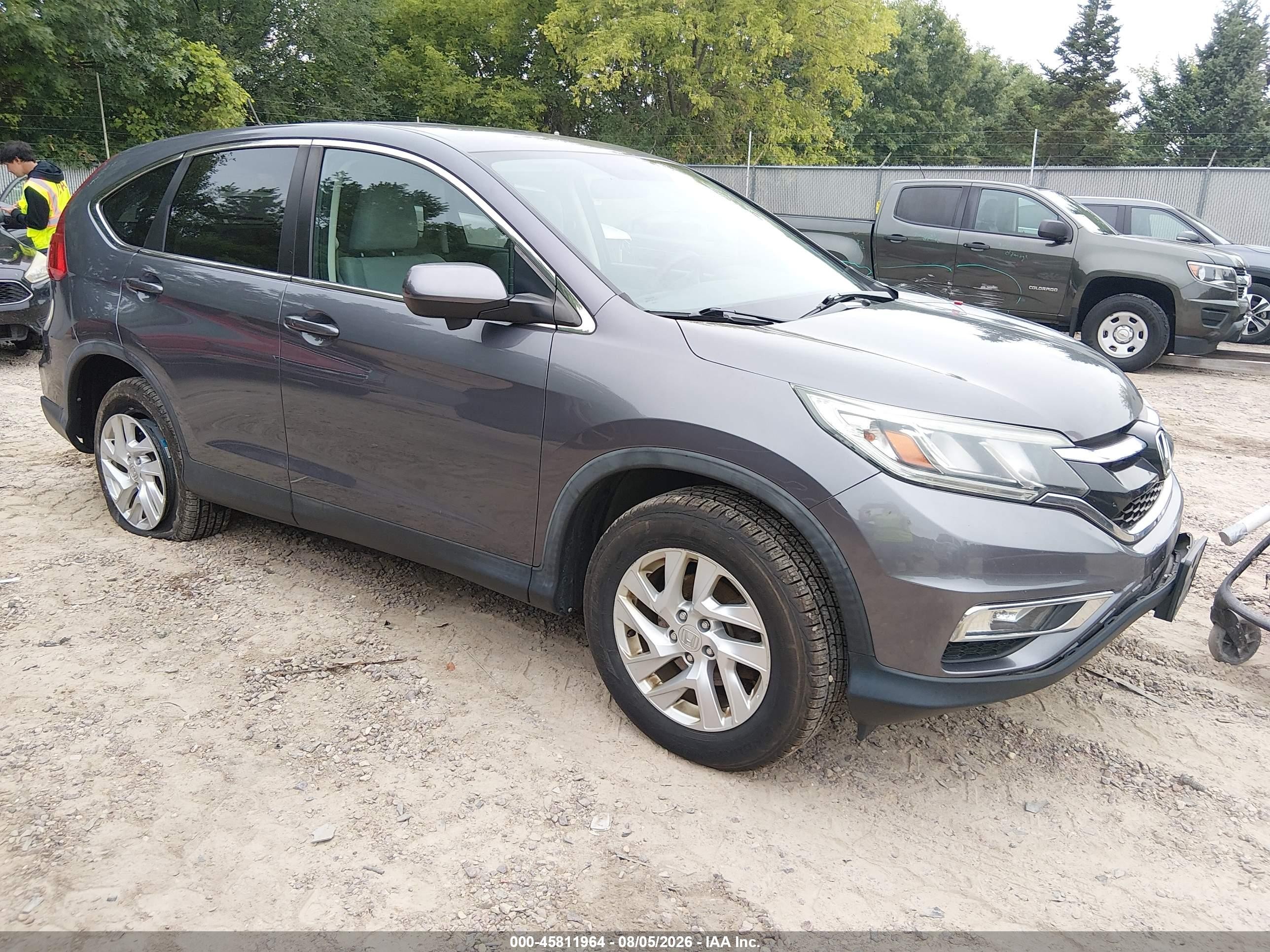 2015 Honda CR-V EX, VIN 5J6RM4H58FL049905 — All over